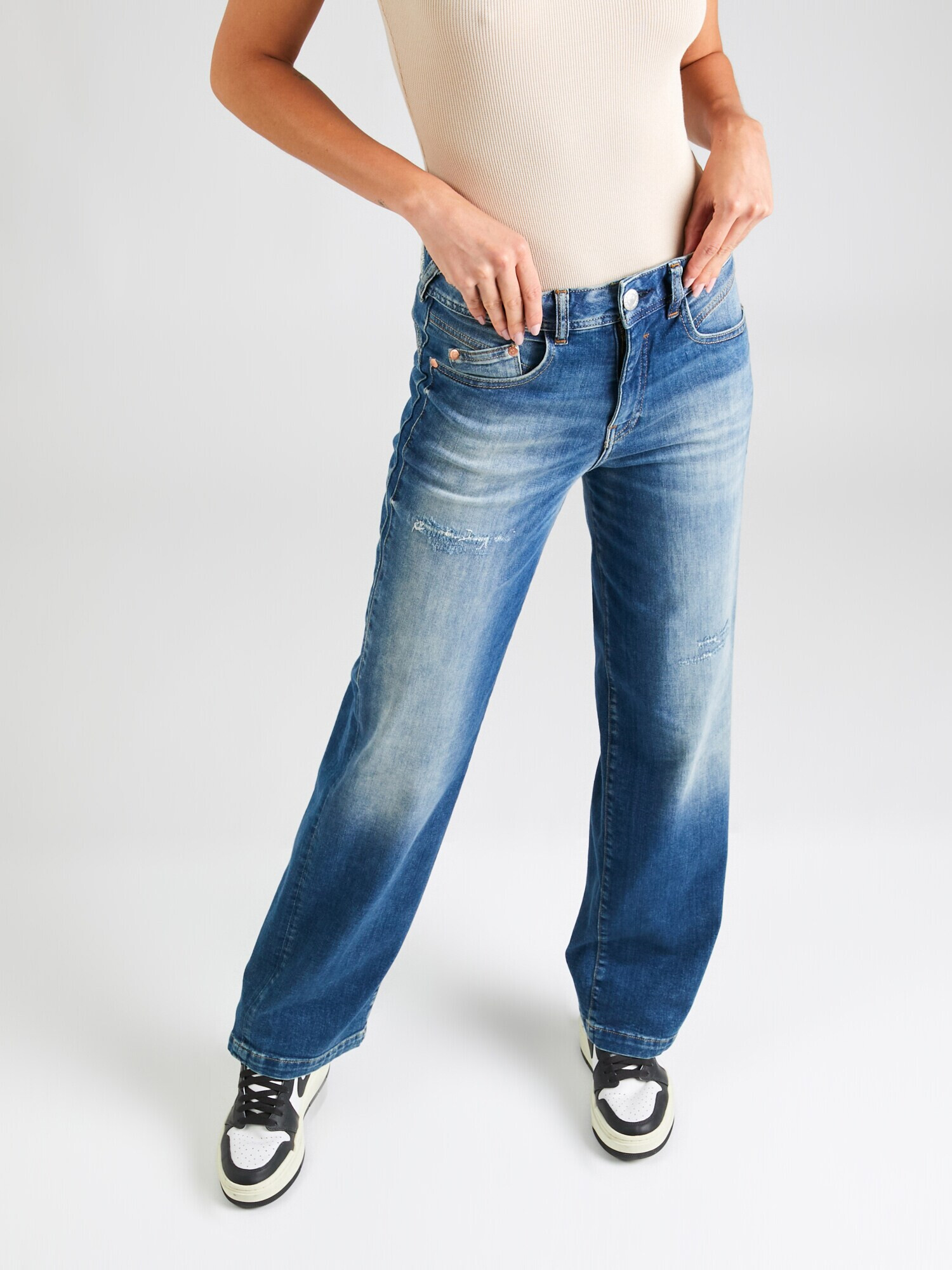 Herrlicher Jeans 'Gila Sailor' albastru denim - Pled.ro