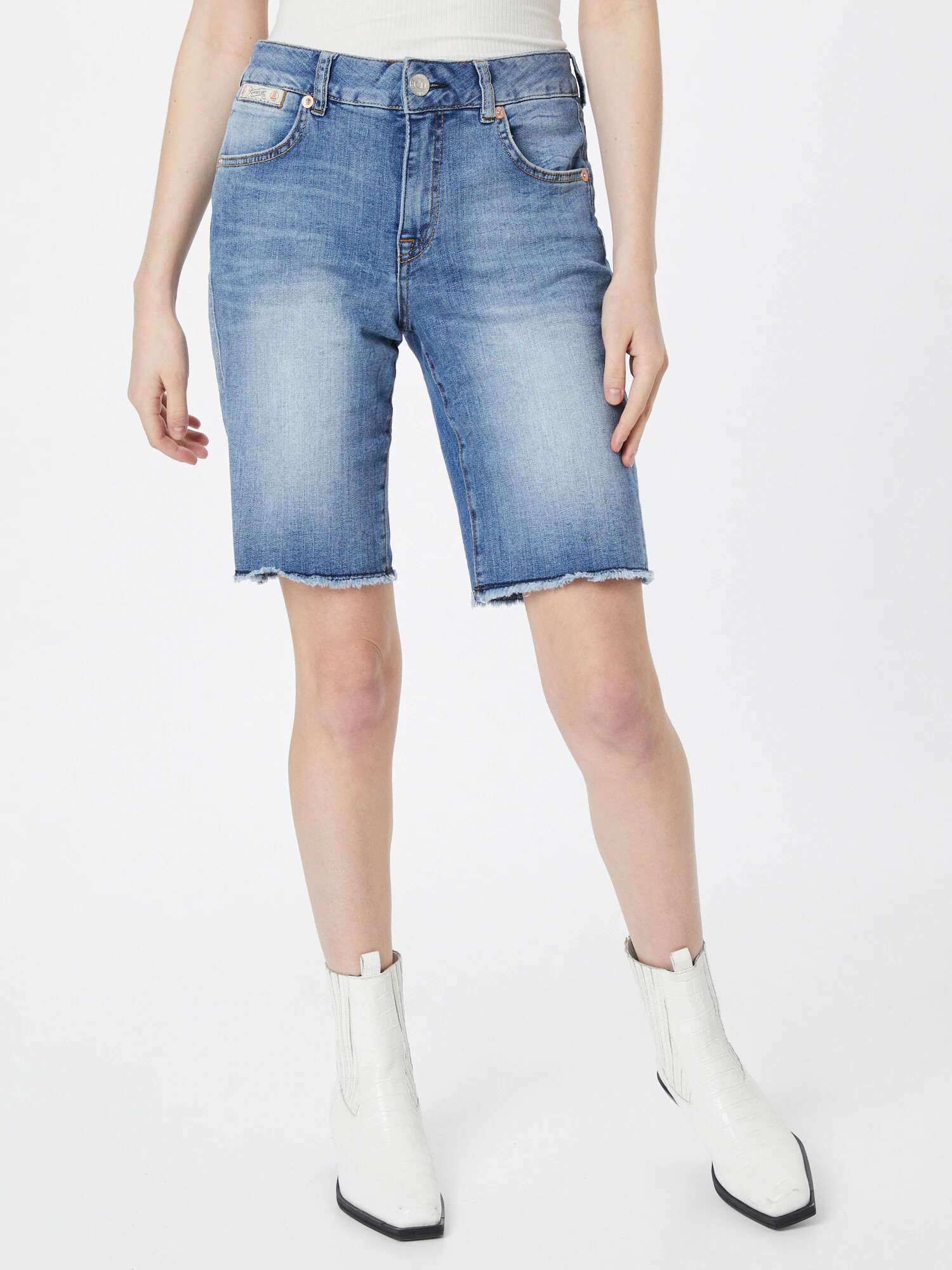 Herrlicher Jeans 'Marlies' albastru denim - Pled.ro