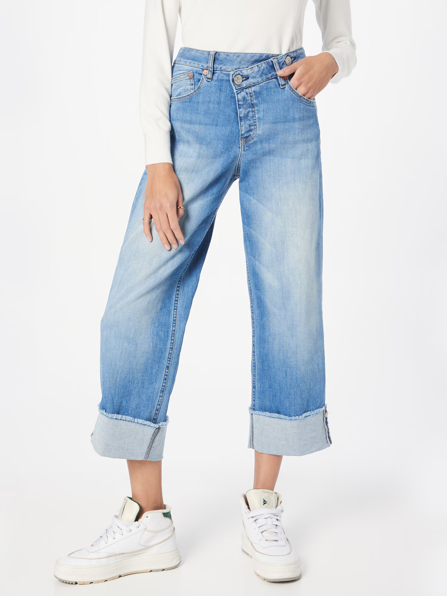 Herrlicher Jeans 'Mäze' albastru denim - Pled.ro