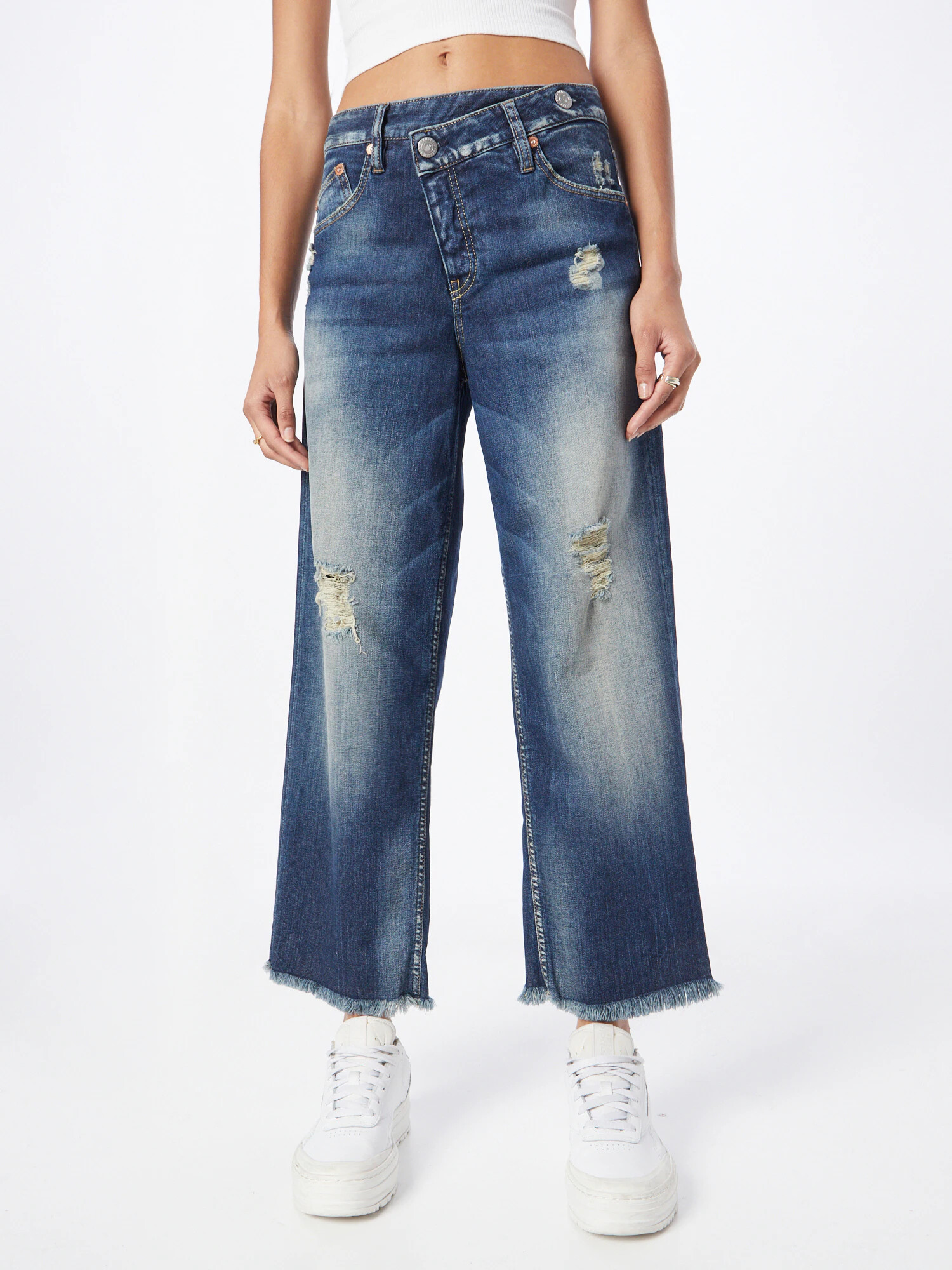 Herrlicher Jeans 'Mäze Sailor' albastru denim - Pled.ro