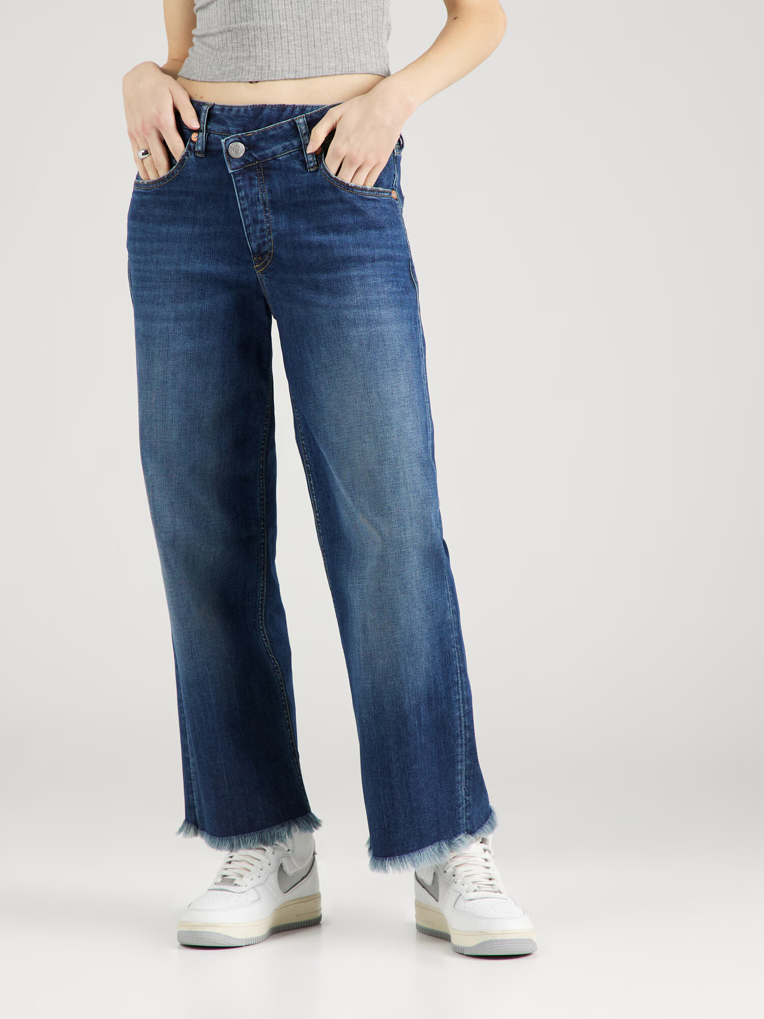 Herrlicher Jeans 'Mäze Sailor' albastru denim - Pled.ro