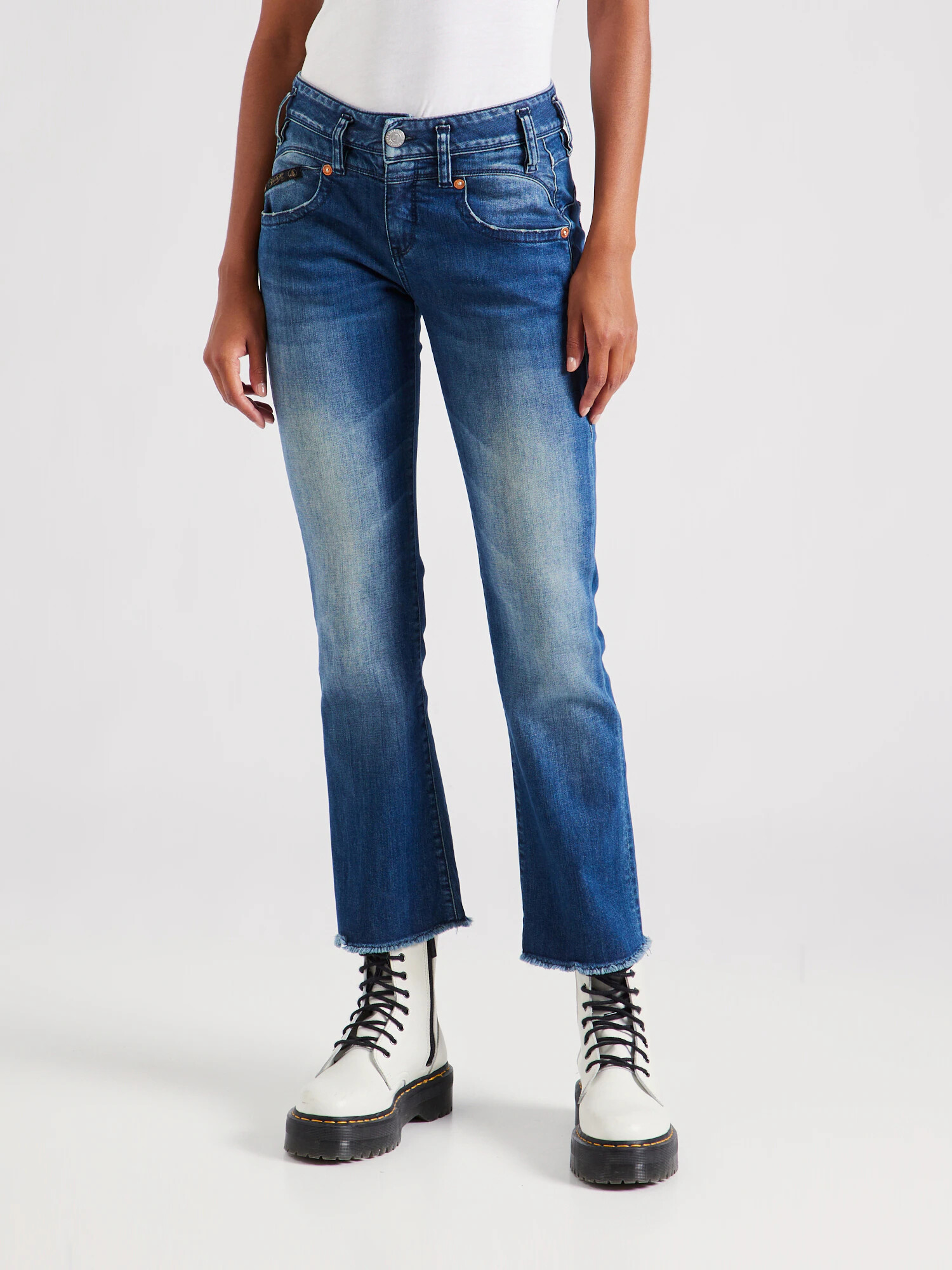 Herrlicher Jeans 'Pearl' albastru denim - Pled.ro