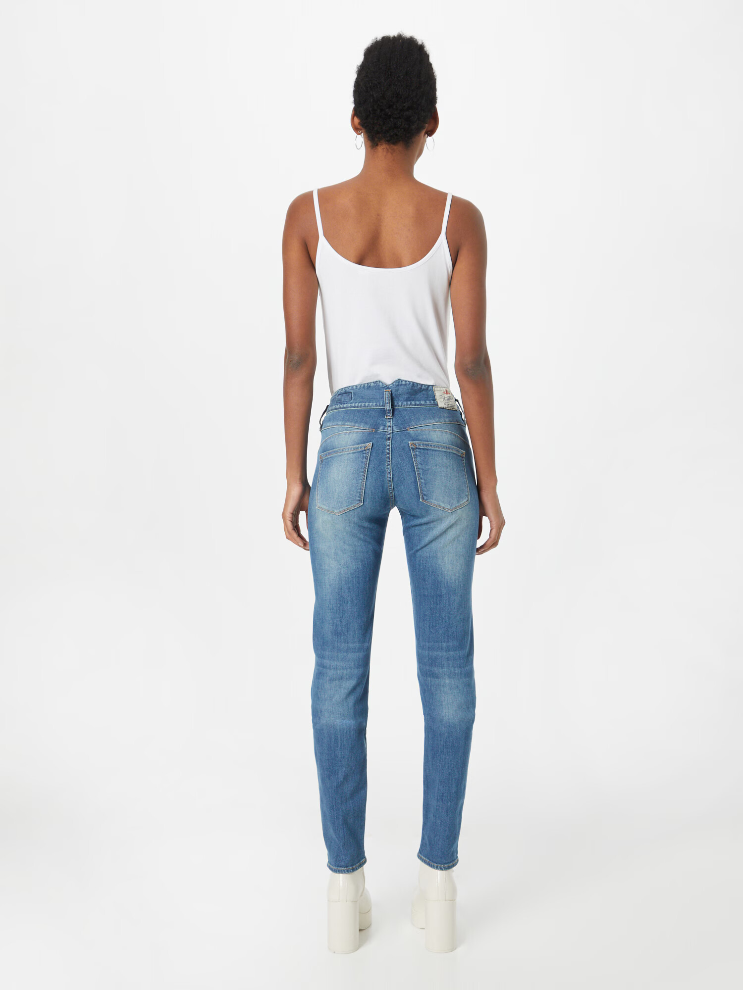 Herrlicher Jeans 'Pearl' albastru denim - Pled.ro