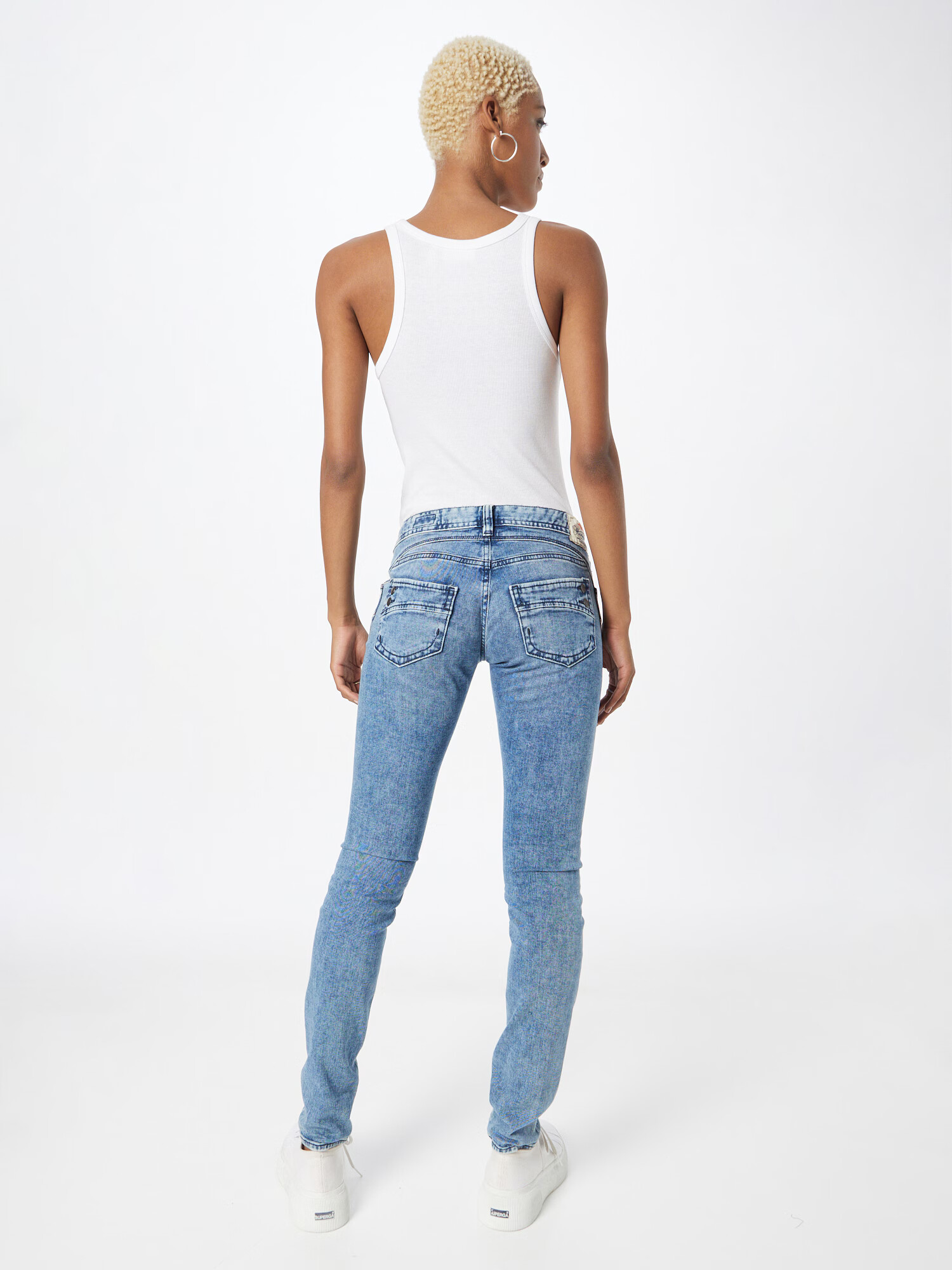 Herrlicher Jeans 'Piper' albastru denim - Pled.ro