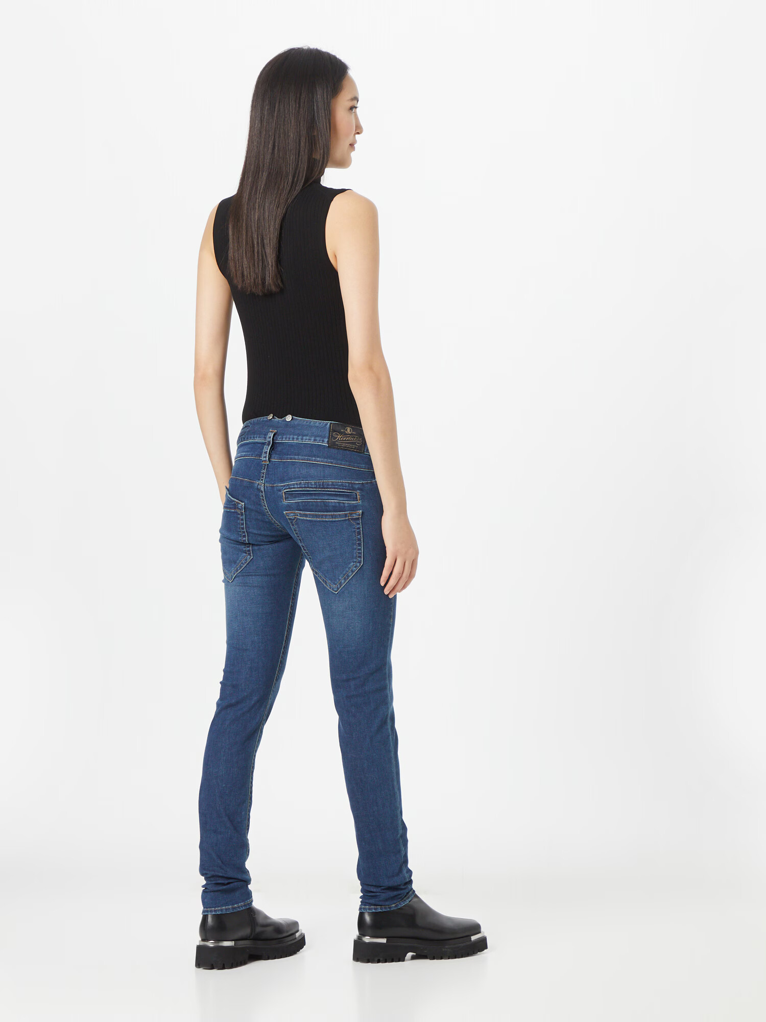 Herrlicher Jeans 'Pitch' albastru denim - Pled.ro