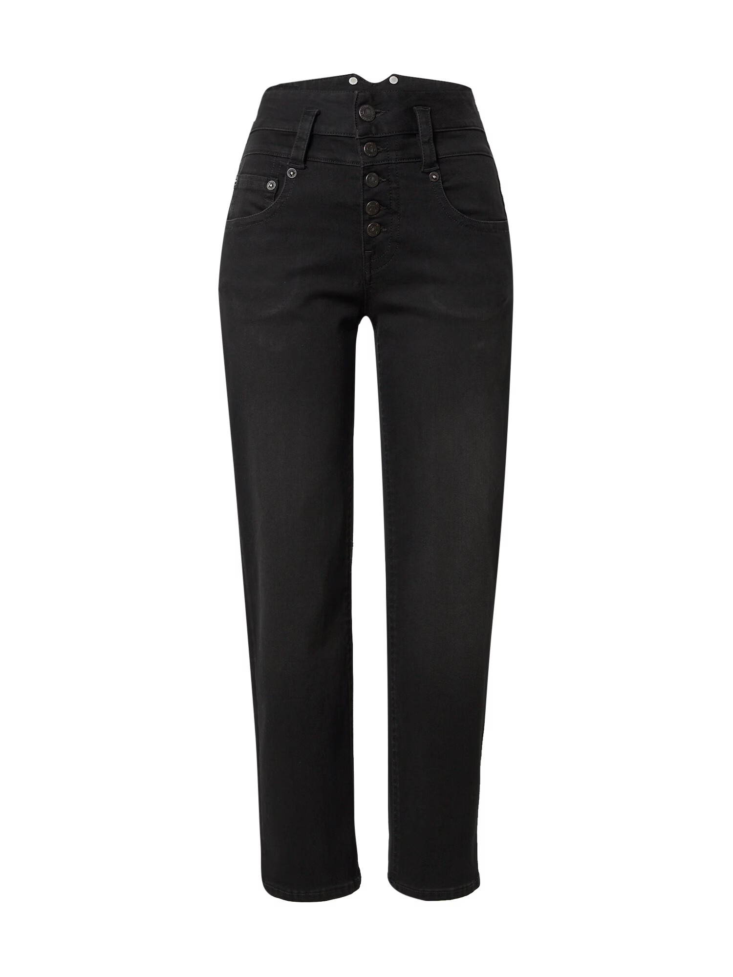 Herrlicher Jeans 'Pitch B' negru denim - Pled.ro