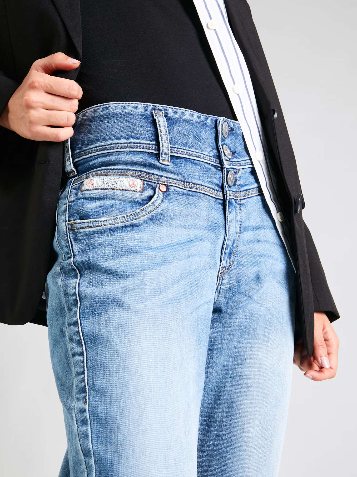 Herrlicher Jeans 'Raya' albastru denim - Pled.ro