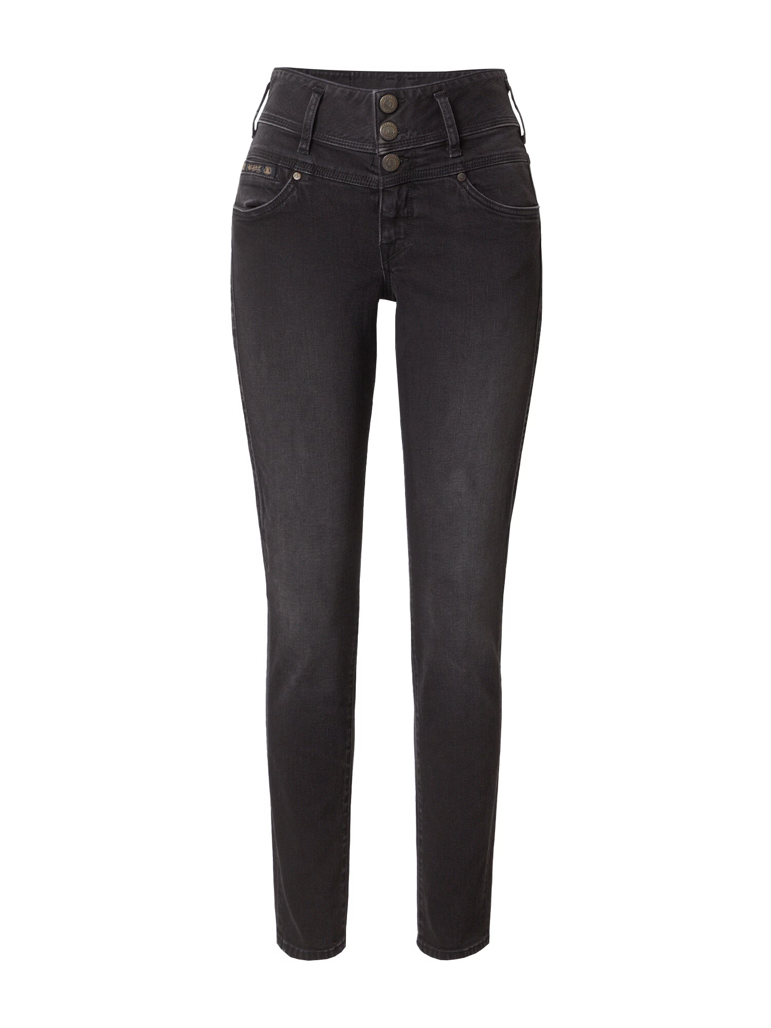 Herrlicher Jeans 'Raya' negru denim - Pled.ro