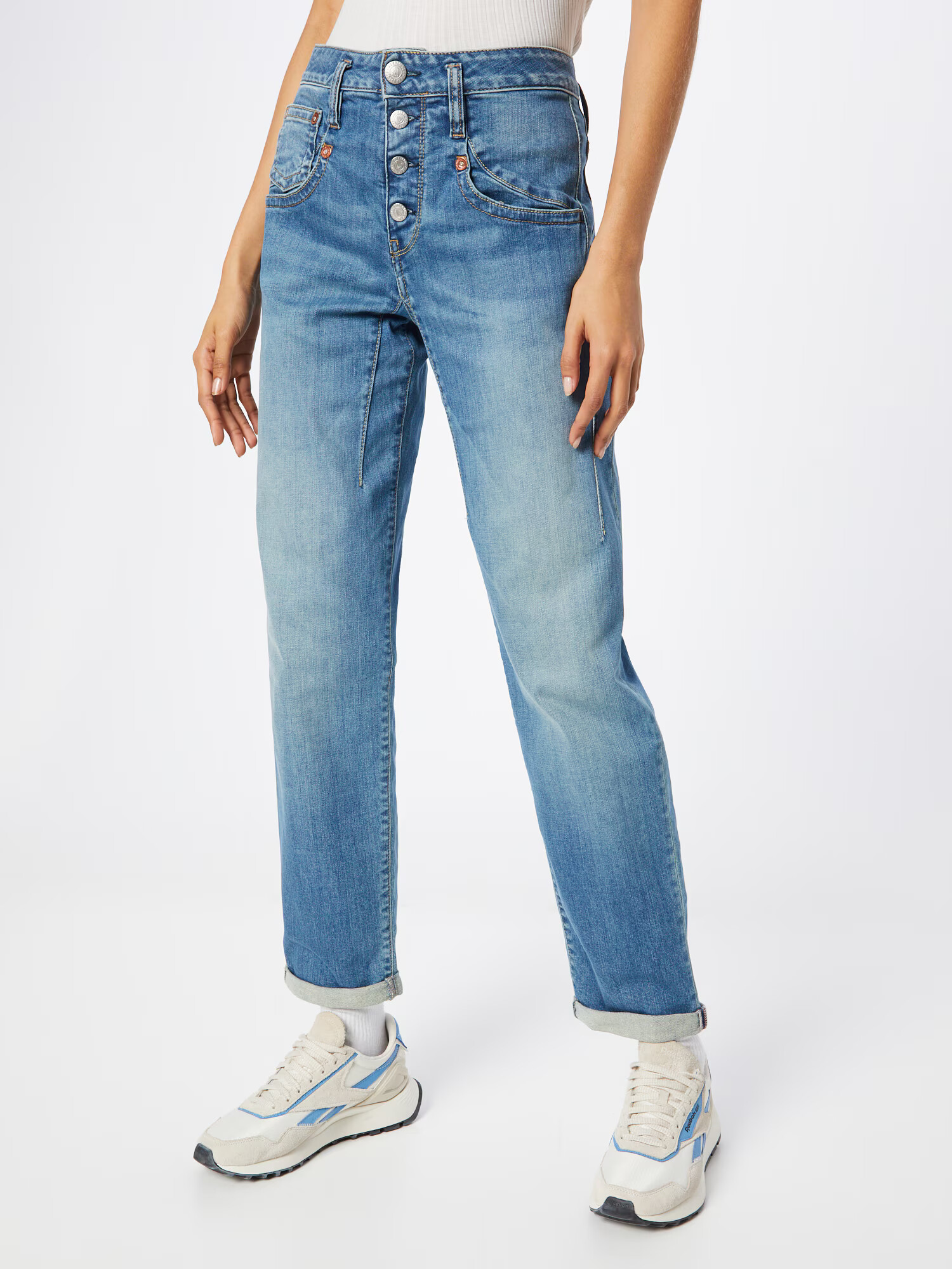 Herrlicher Jeans 'Shyra' albastru denim - Pled.ro