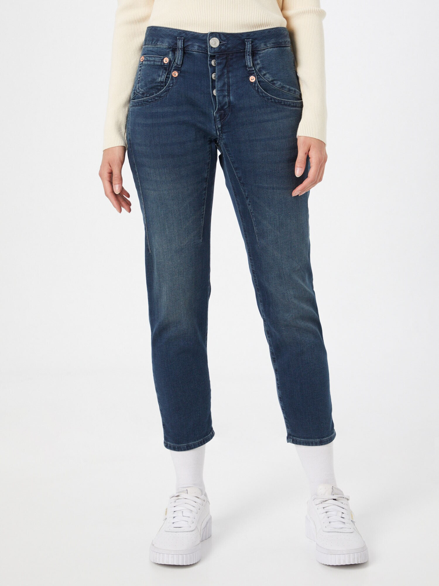 Herrlicher Jeans 'Shyra' albastru denim - Pled.ro