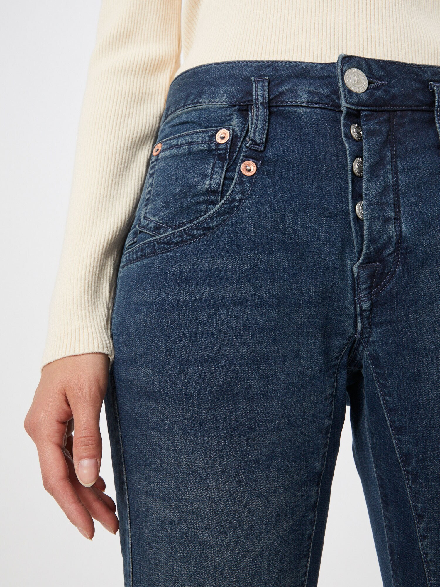 Herrlicher Jeans 'Shyra' albastru denim - Pled.ro