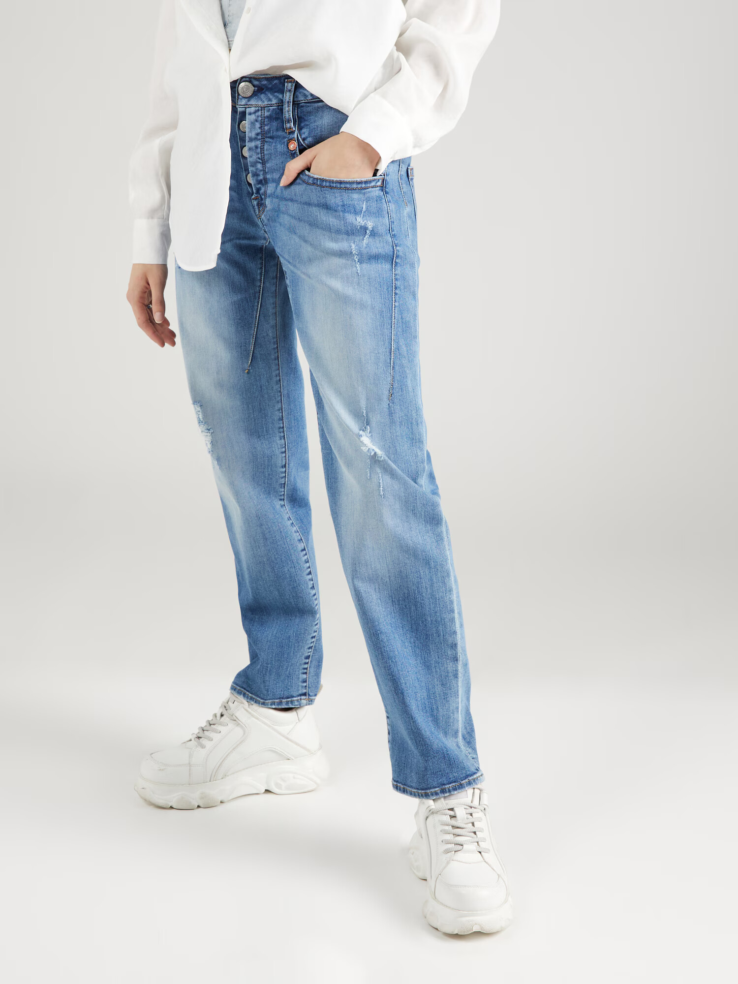 Herrlicher Jeans 'Shyra' albastru denim - Pled.ro