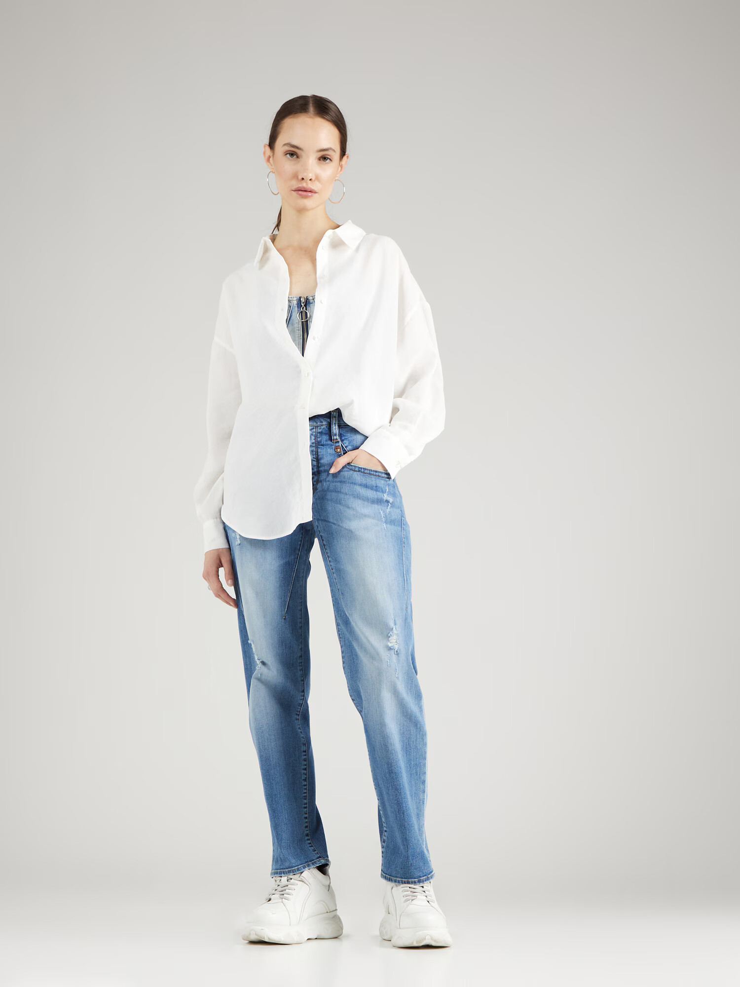 Herrlicher Jeans 'Shyra' albastru denim - Pled.ro