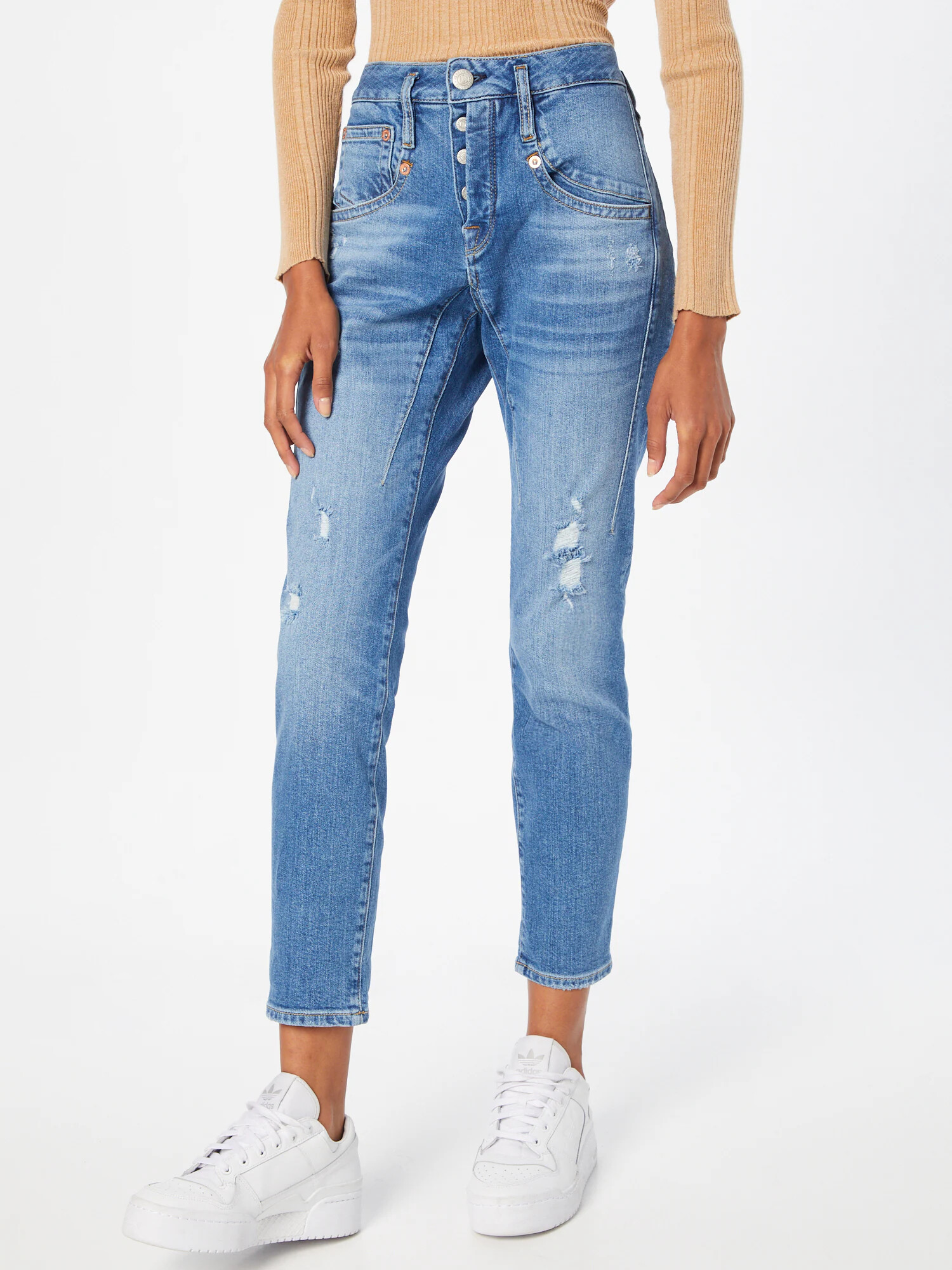 Herrlicher Jeans 'Shyra' albastru denim - Pled.ro