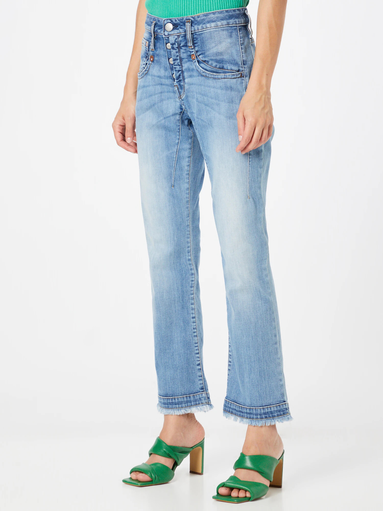 Herrlicher Jeans 'Shyra' albastru denim - Pled.ro