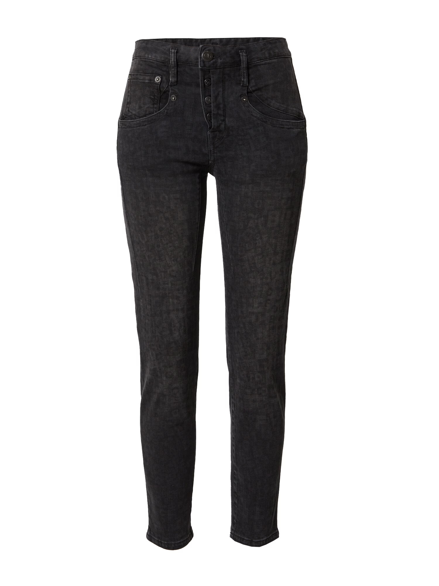 Herrlicher Jeans 'Shyra' negru denim - Pled.ro