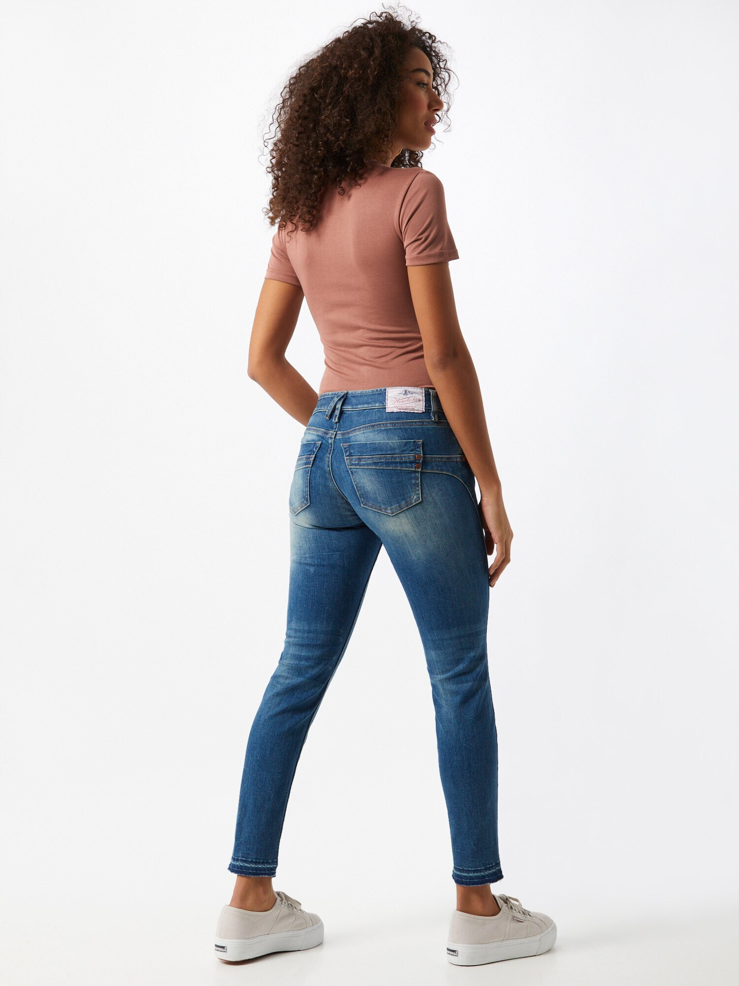 Herrlicher Jeans 'Touch' albastru denim - Pled.ro