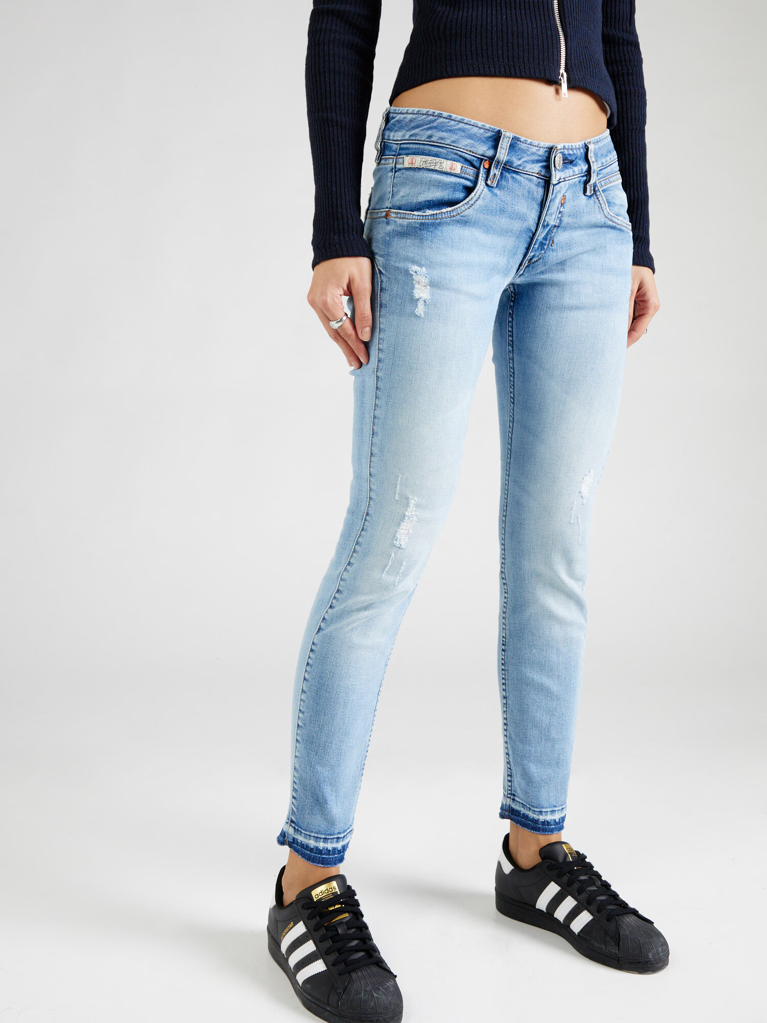 Herrlicher Jeans 'Touch' albastru denim - Pled.ro