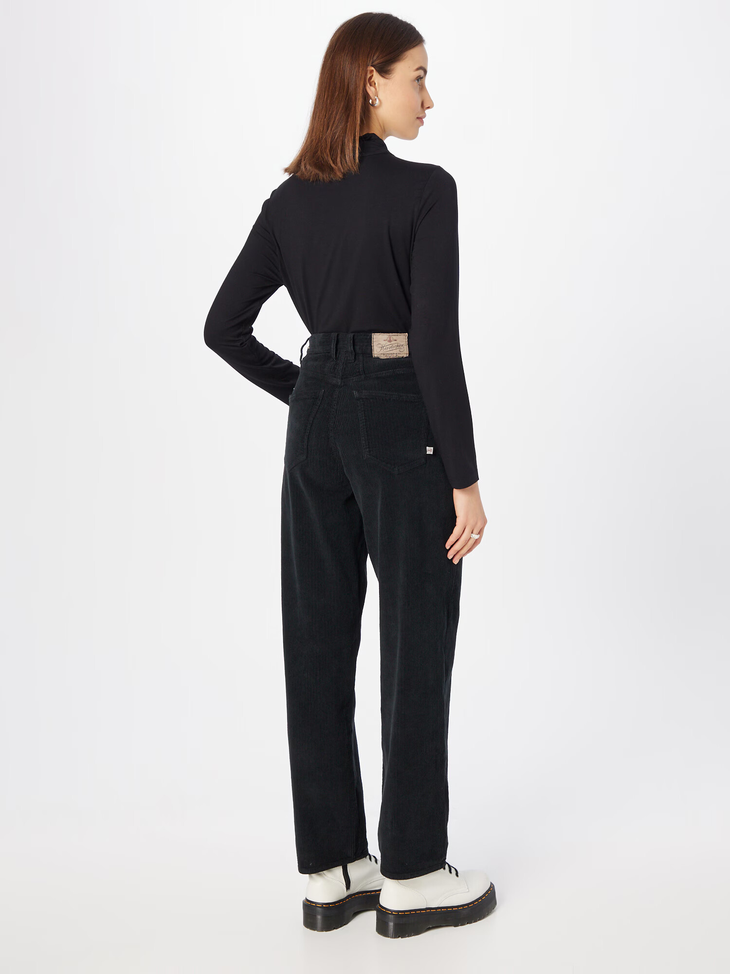 Herrlicher Pantaloni 'Brooke' negru - Pled.ro