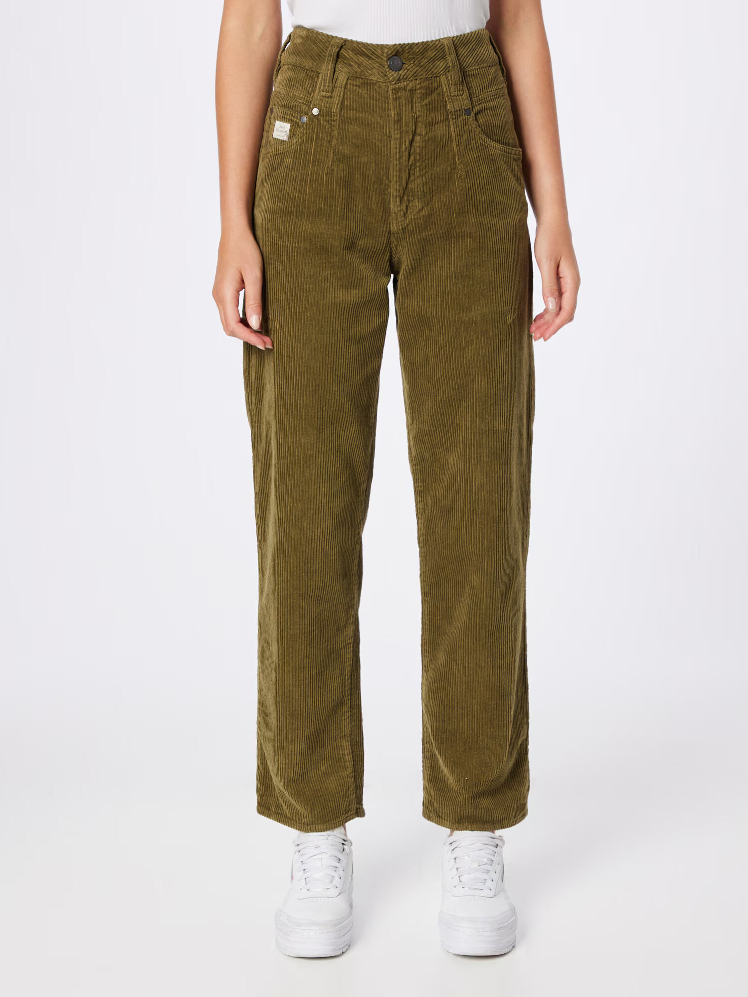 Herrlicher Pantaloni 'Brooke' oliv - Pled.ro