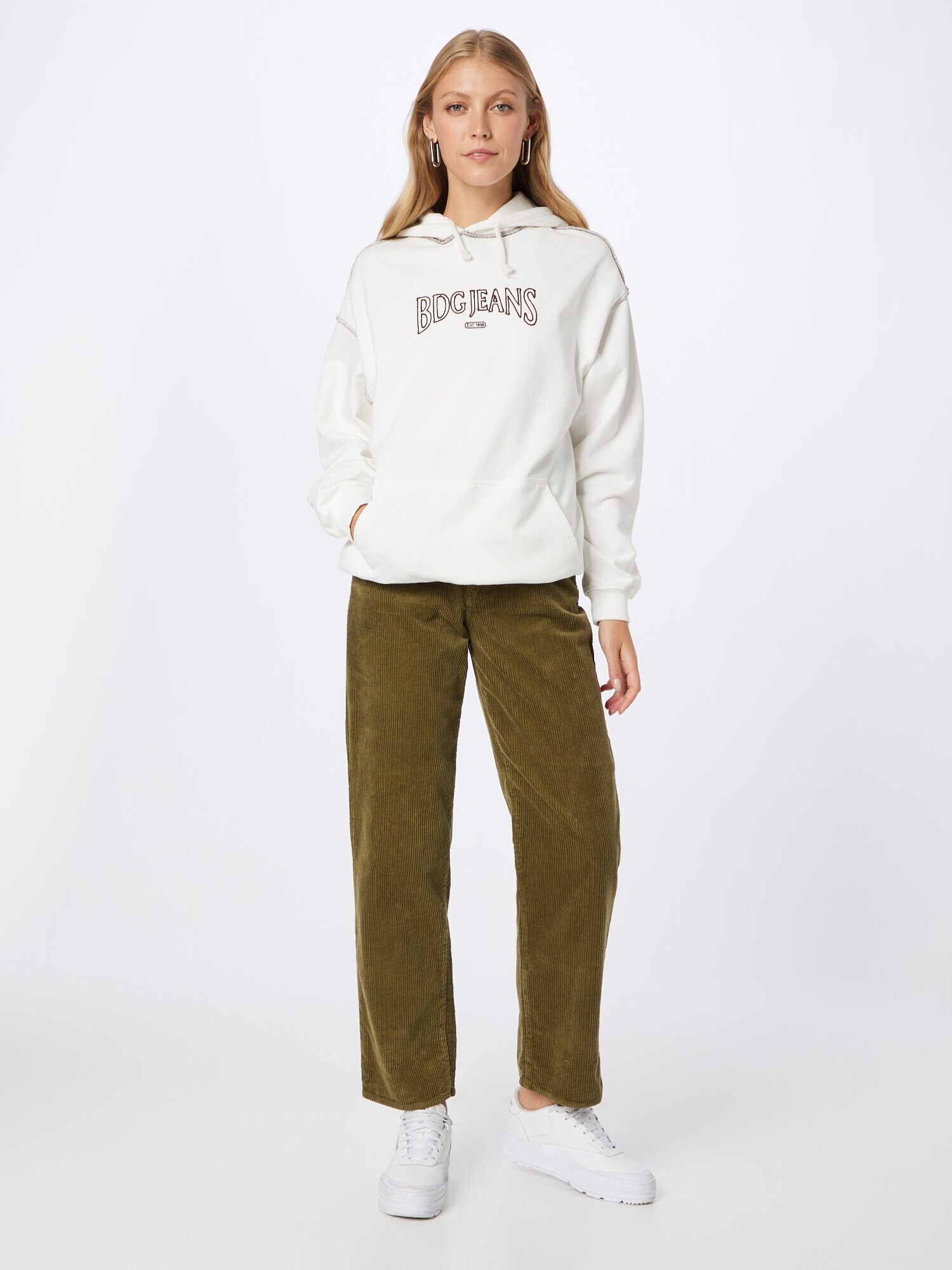 Herrlicher Pantaloni 'Brooke' oliv - Pled.ro