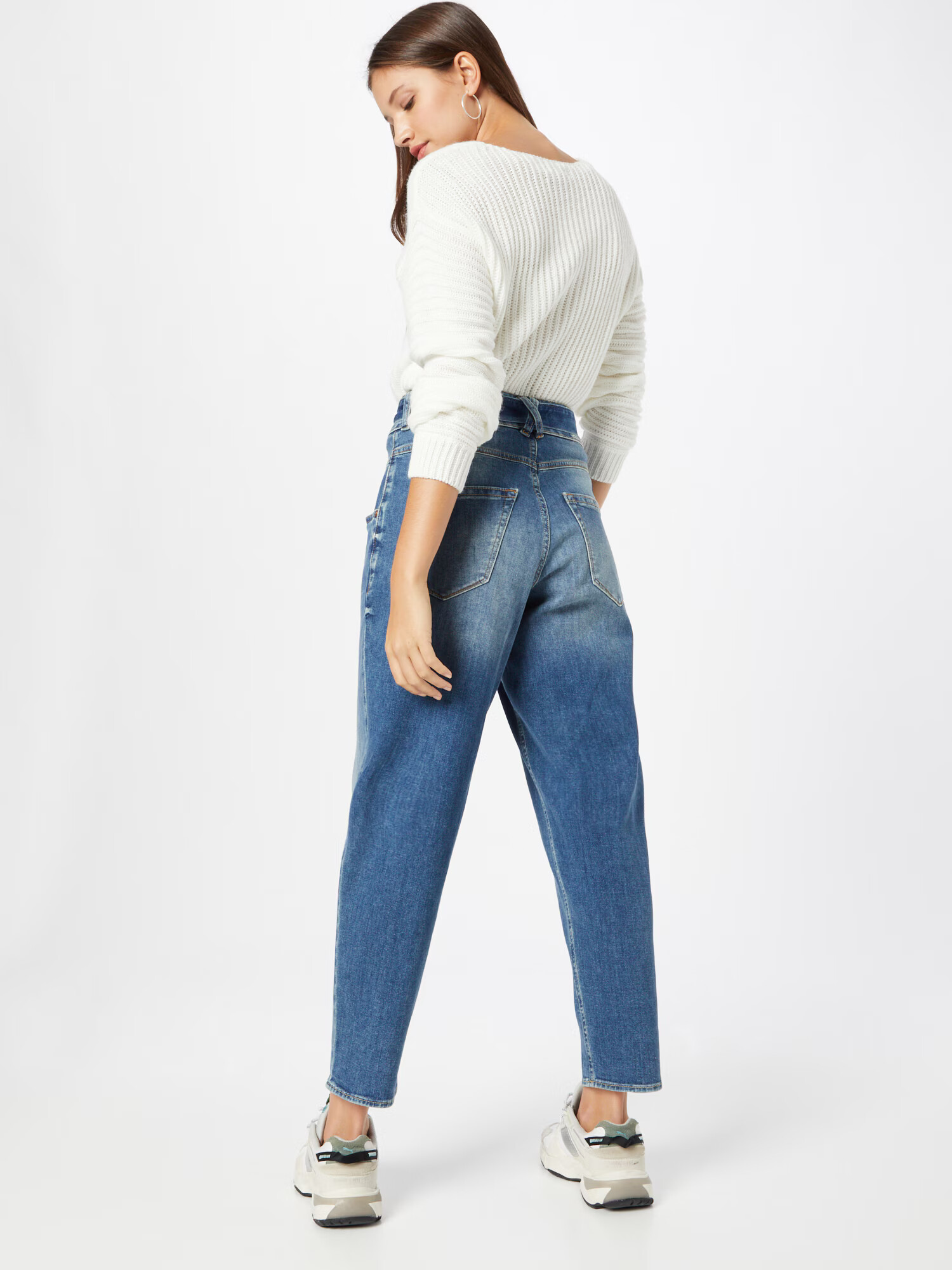 Herrlicher Pantaloni cu cute 'Kabira' albastru denim - Pled.ro