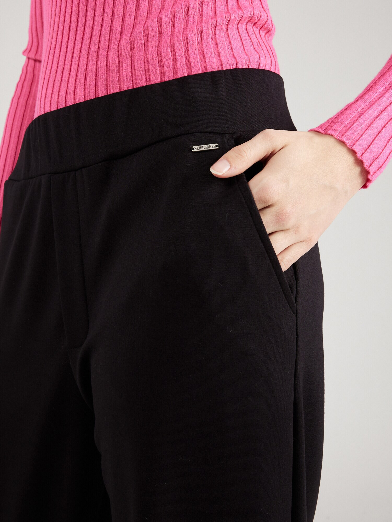 Herrlicher Pantaloni 'Hester' negru - Pled.ro