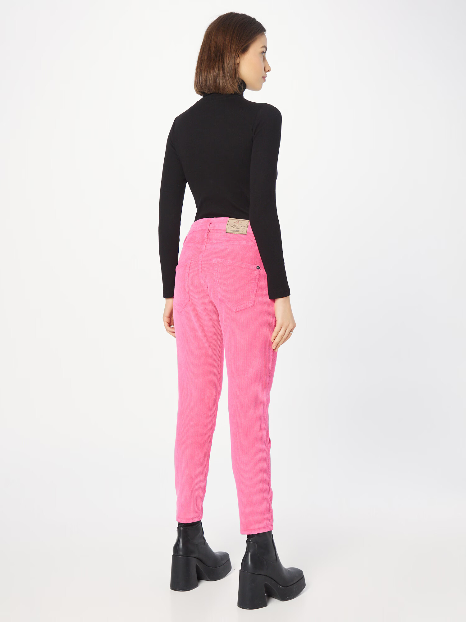 Herrlicher Pantaloni 'Shyra' roz - Pled.ro