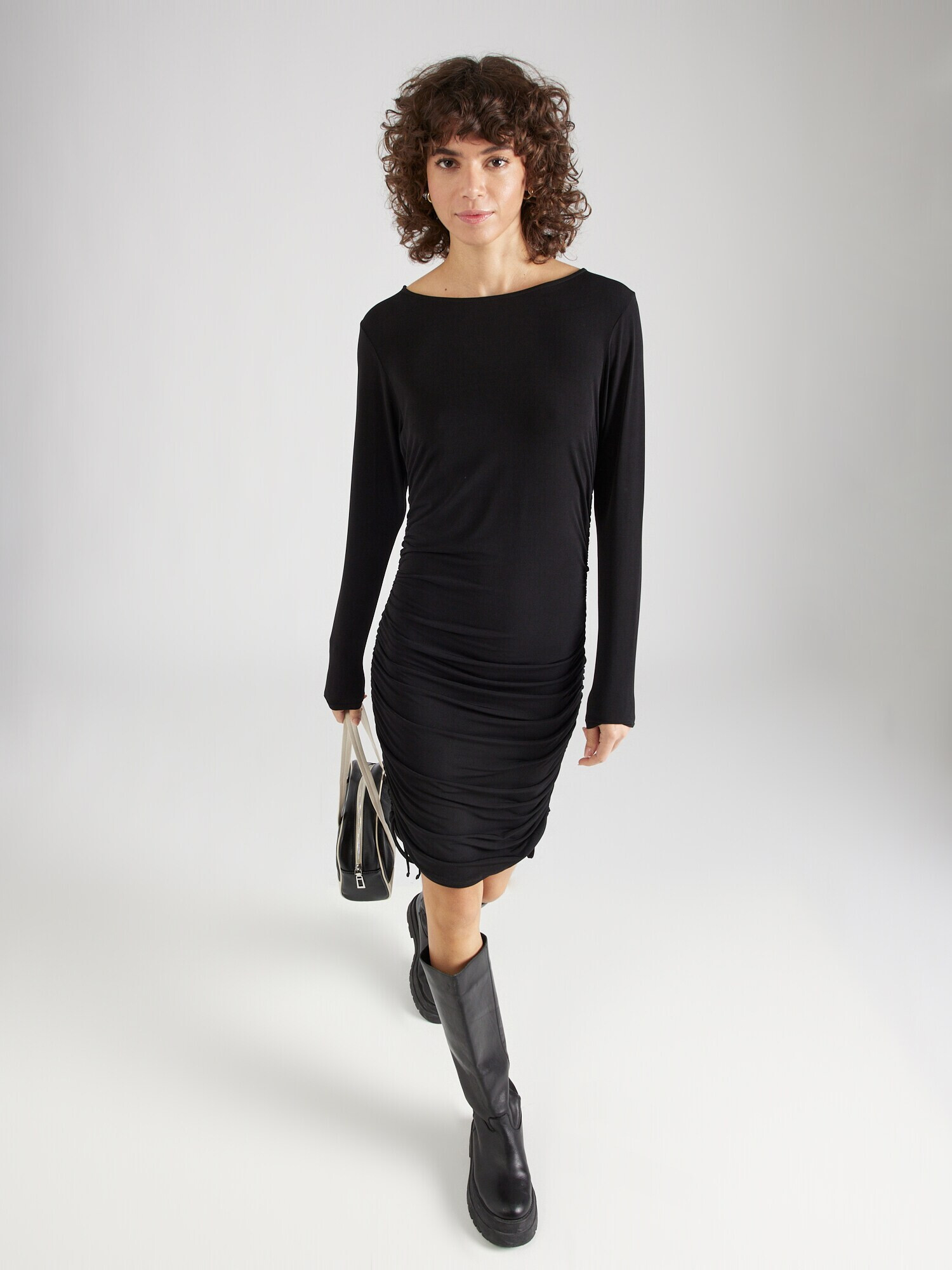 Herrlicher Rochie 'Silja' negru - Pled.ro