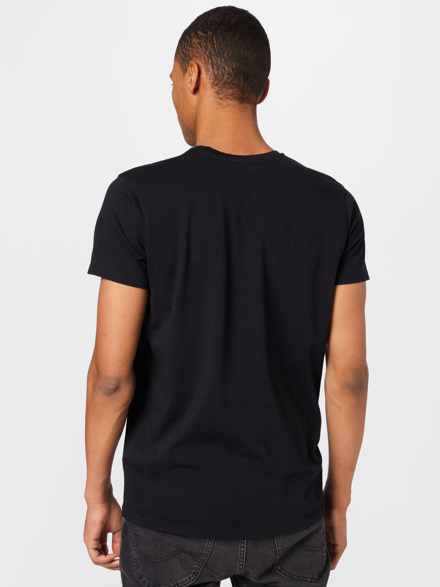 Herrlicher Tricou bej / negru - Pled.ro