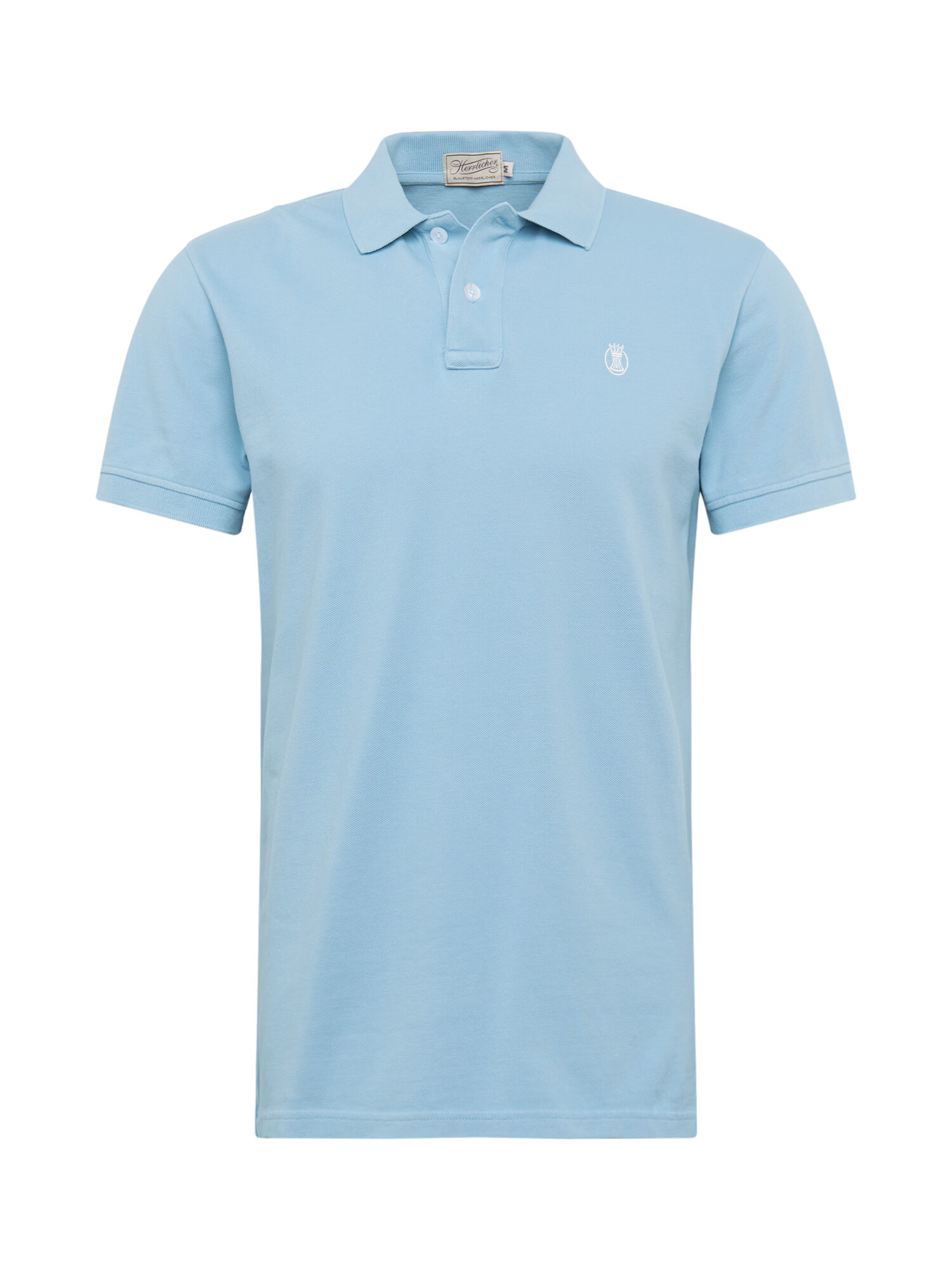 Herrlicher Tricou 'Score Polo Pique' albastru - Pled.ro