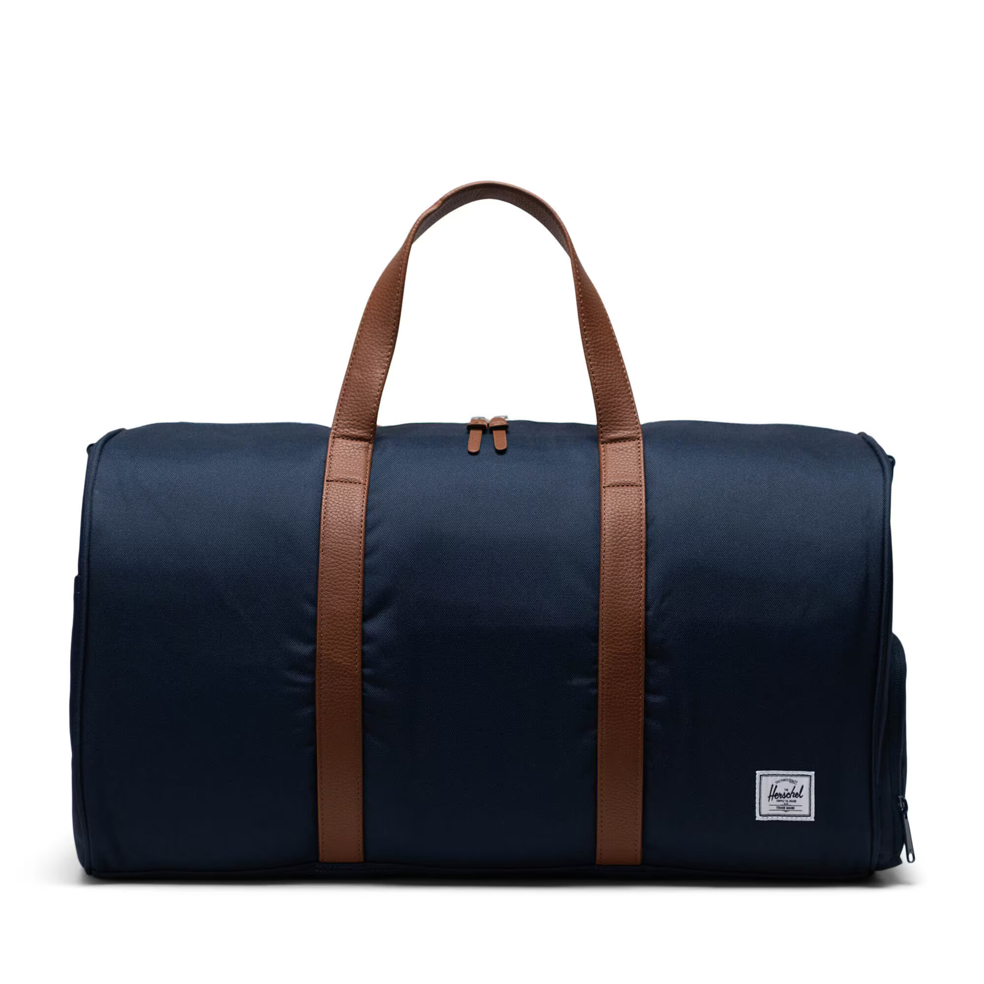 Herschel Geantă de weekend 'Novel' bleumarin / maro caramel - Pled.ro