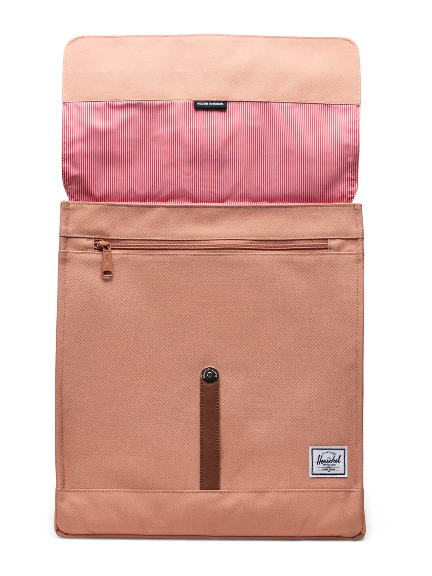 Herschel Rucsac 'City' maro / corai - Pled.ro