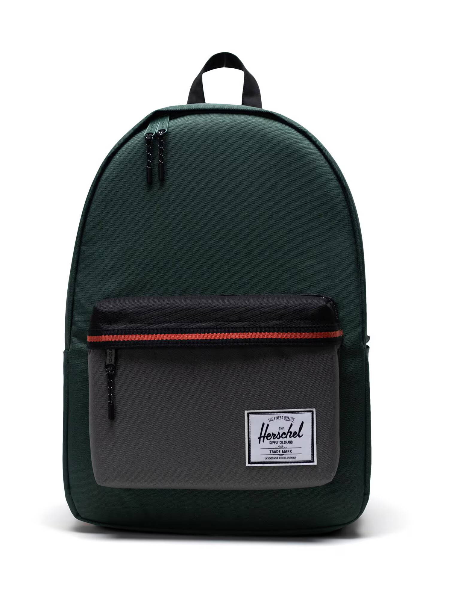 Herschel Rucsac gri închis / verde închis / roși aprins / negru - Pled.ro