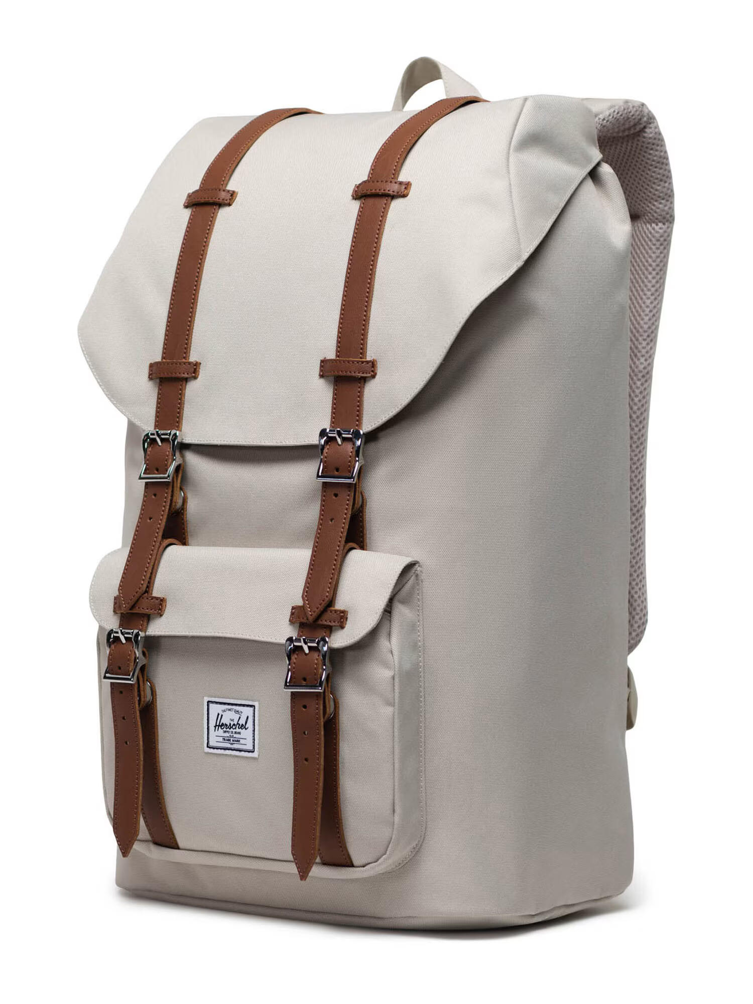 Herschel Rucsac 'Little America' maro / gri deschis - Pled.ro