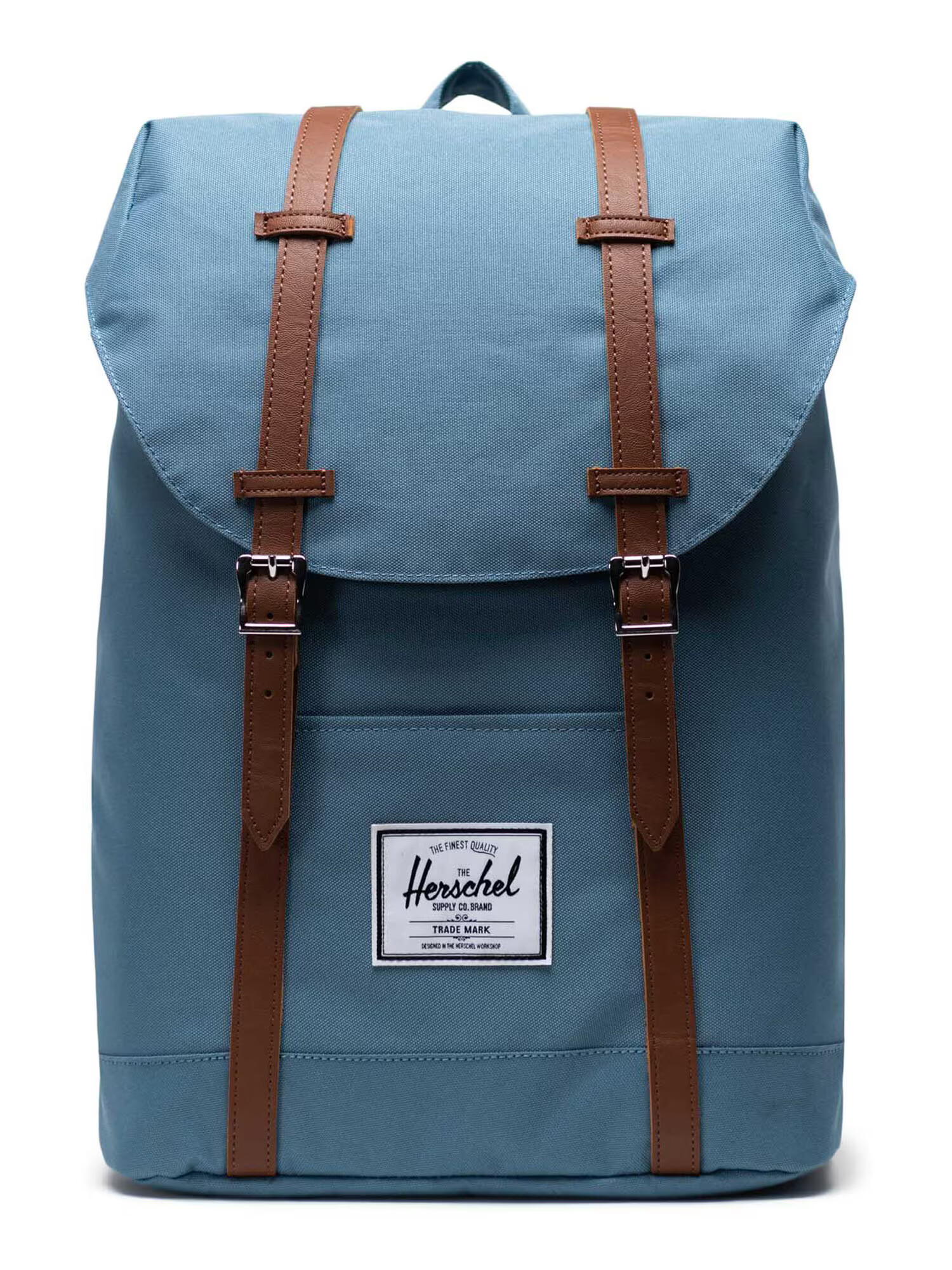 Herschel Rucsac 'Retreat' albastru fumuriu / maro / argintiu - Pled.ro