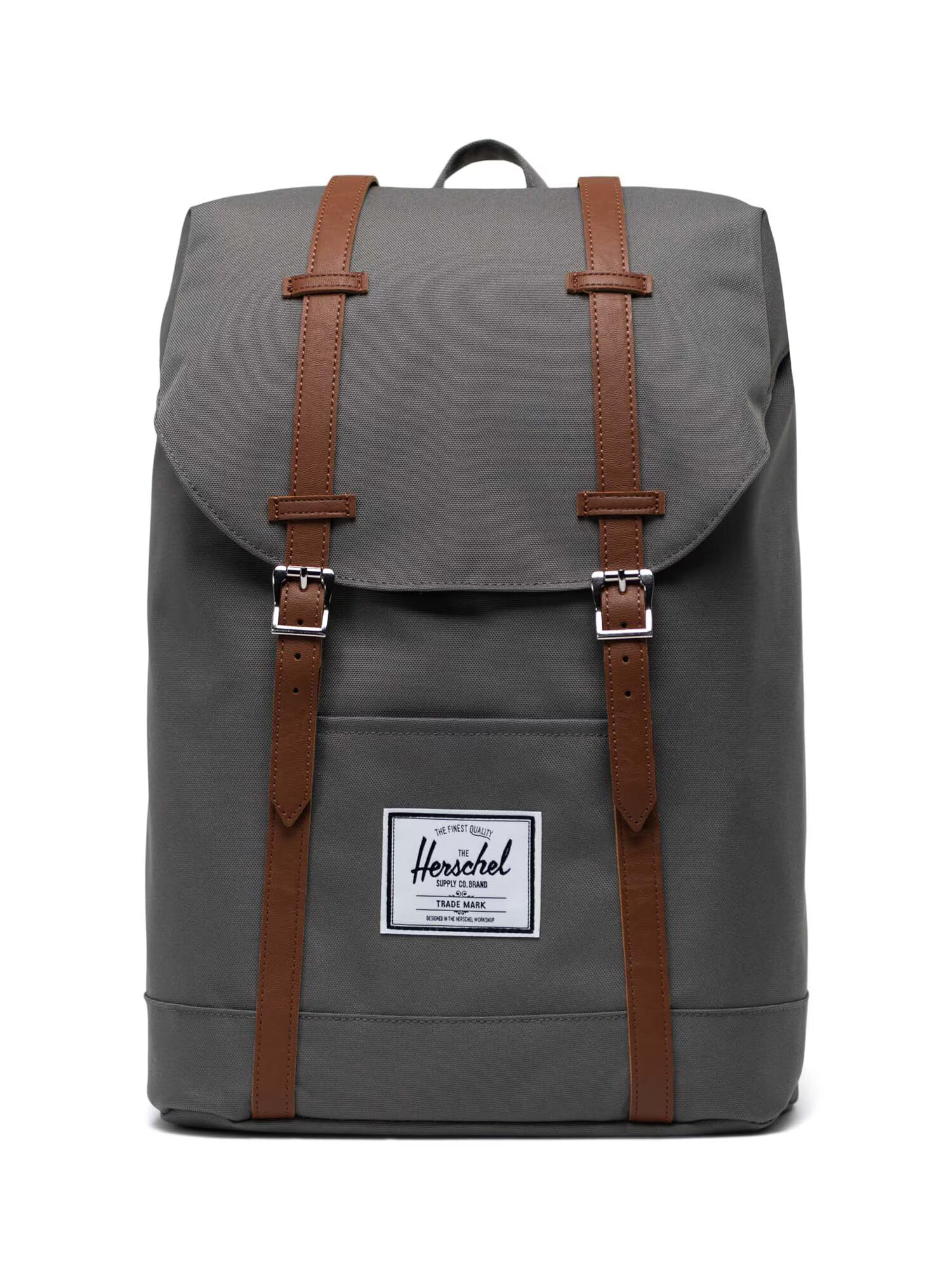 Herschel Rucsac 'Retreat' maro caramel / gri grafit / negru / alb - Pled.ro