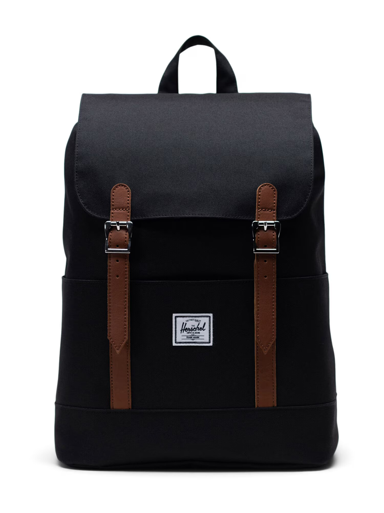 Herschel Rucsac 'Retreat' maro pueblo / negru / argintiu / alb - Pled.ro