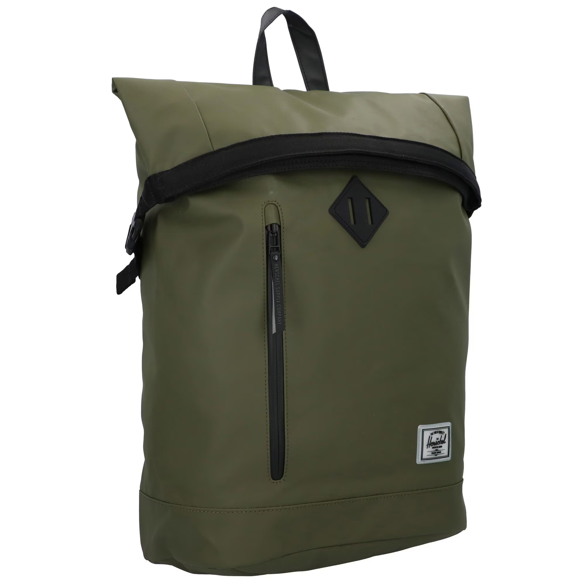 Herschel Rucsac 'Roll Top' verde / negru - Pled.ro