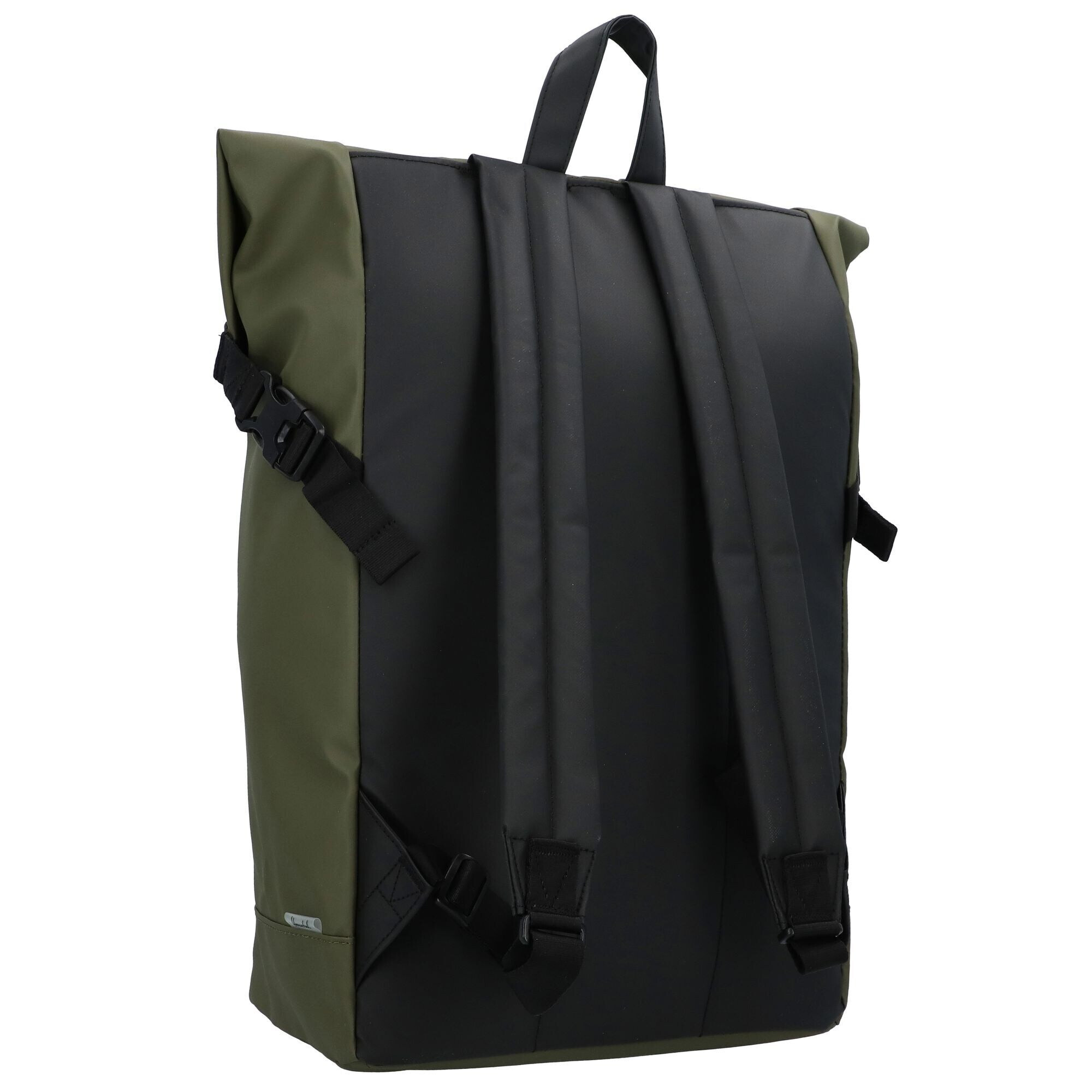 Herschel Rucsac 'Roll Top' verde / negru - Pled.ro