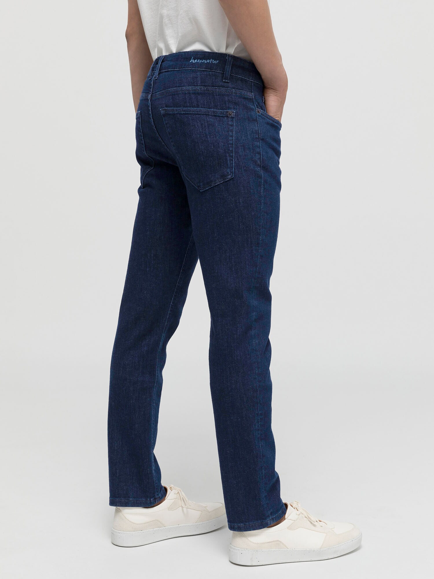 hessnatur Jeans 'Jasper' albastru denim - Pled.ro