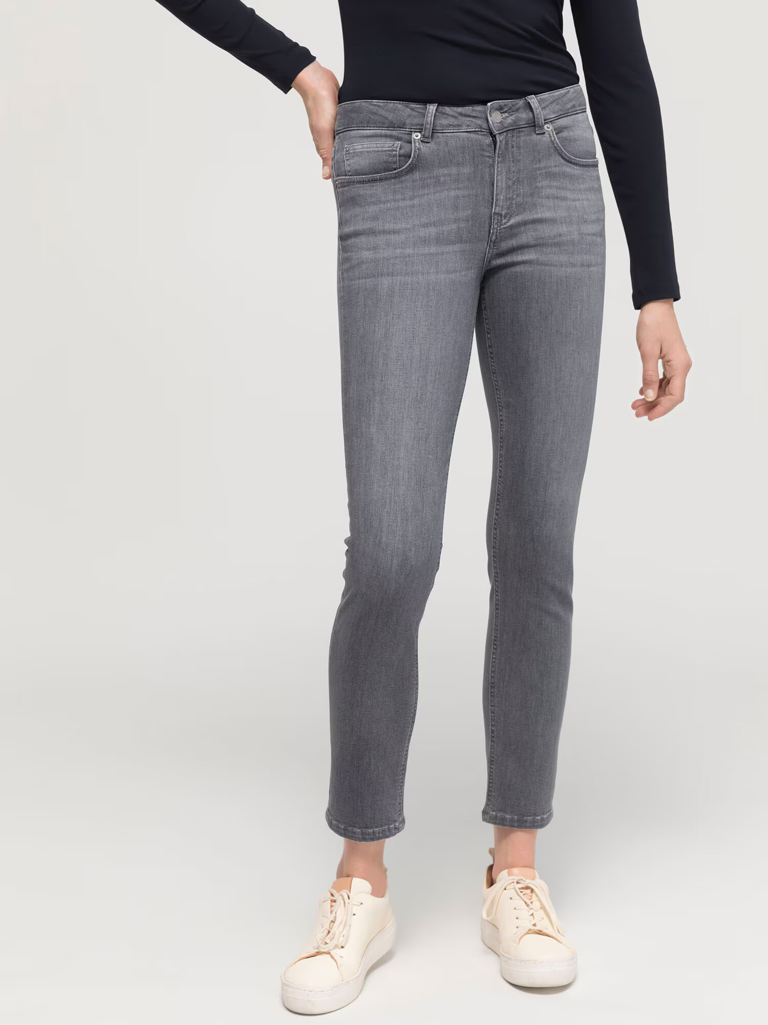 hessnatur Jeans 'Lea' gri denim - Pled.ro