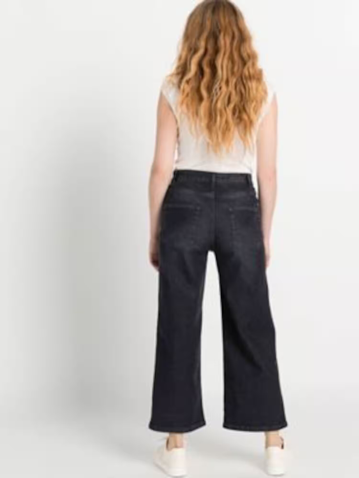 hessnatur Jeans negru denim - Pled.ro