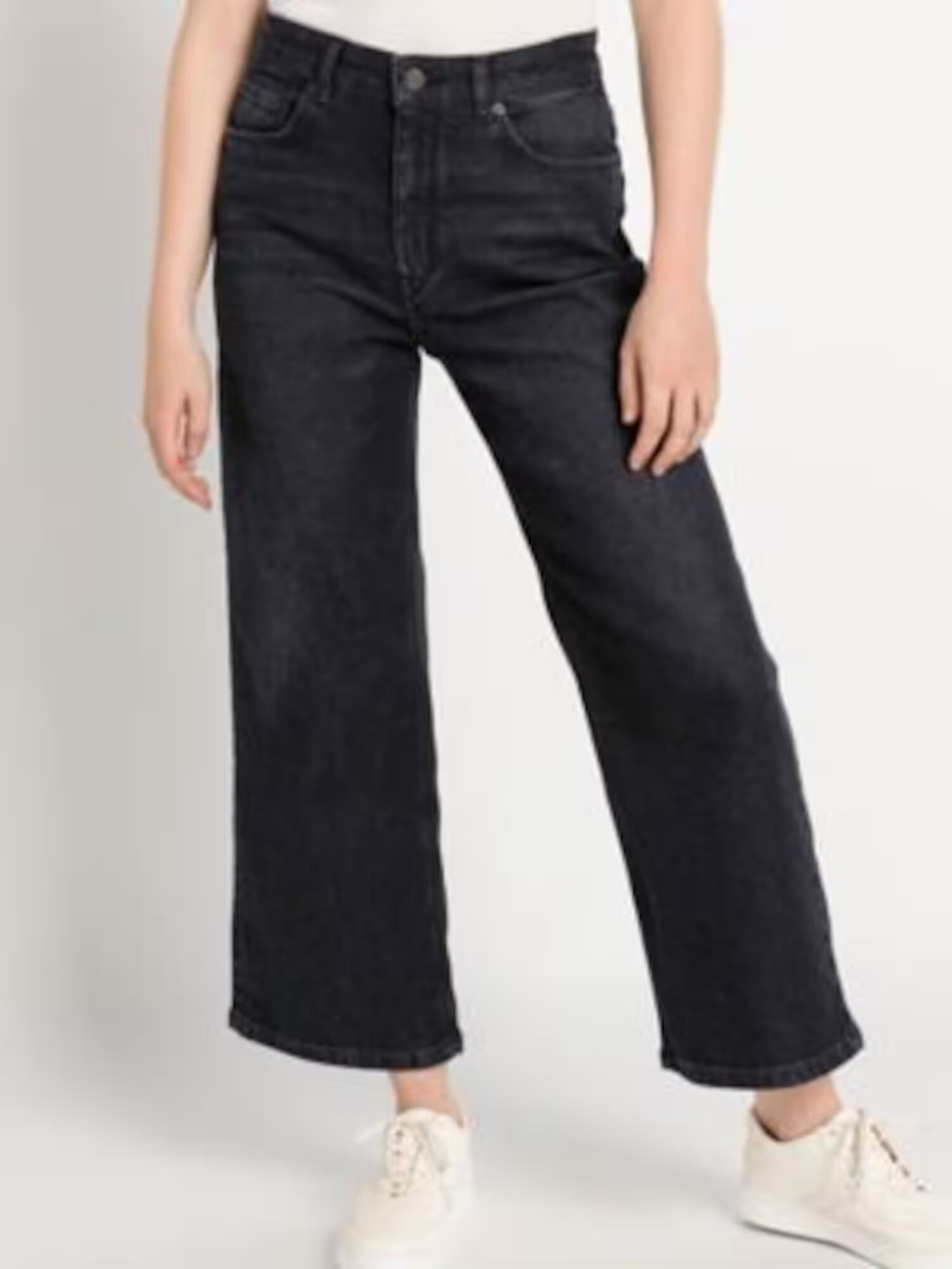 hessnatur Jeans negru denim - Pled.ro