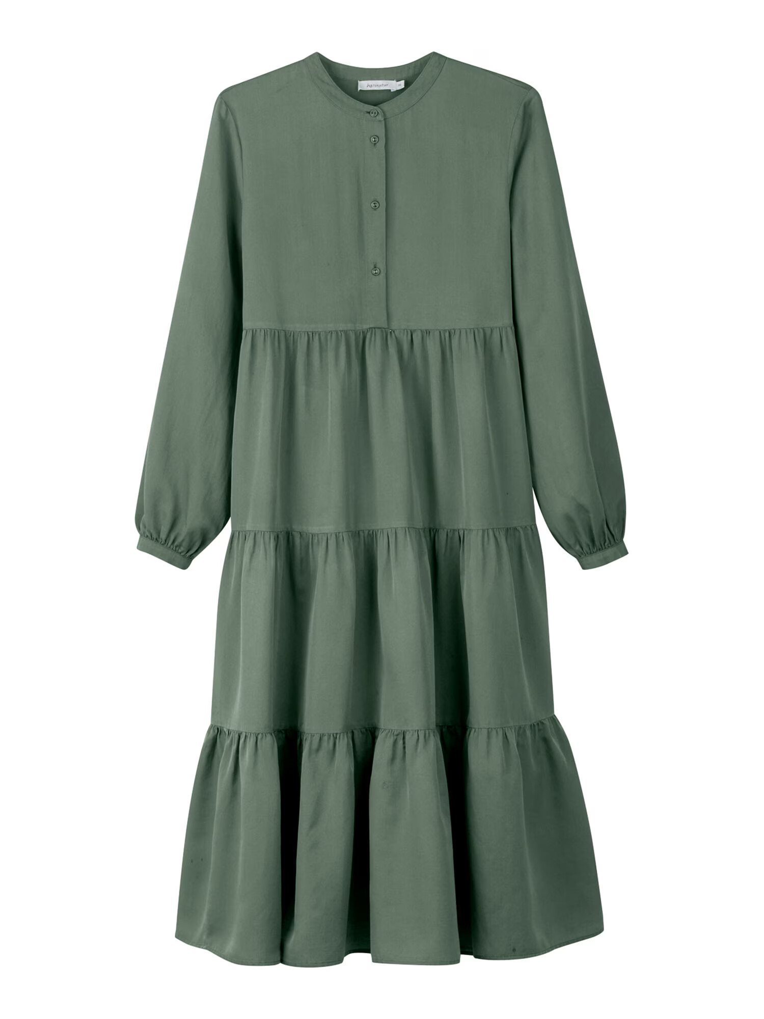 hessnatur Rochie tip bluză verde - Pled.ro