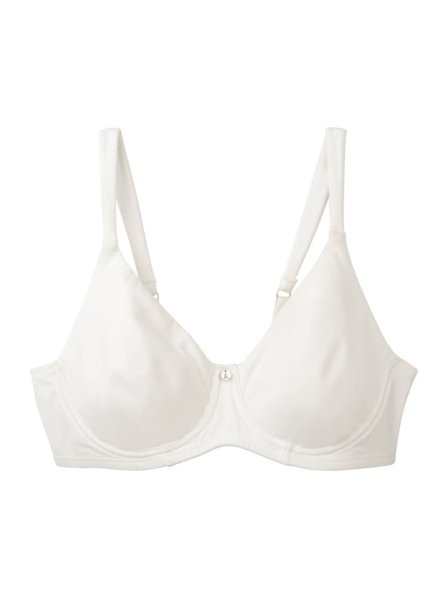 hessnatur Sutien alb natural - Pled.ro