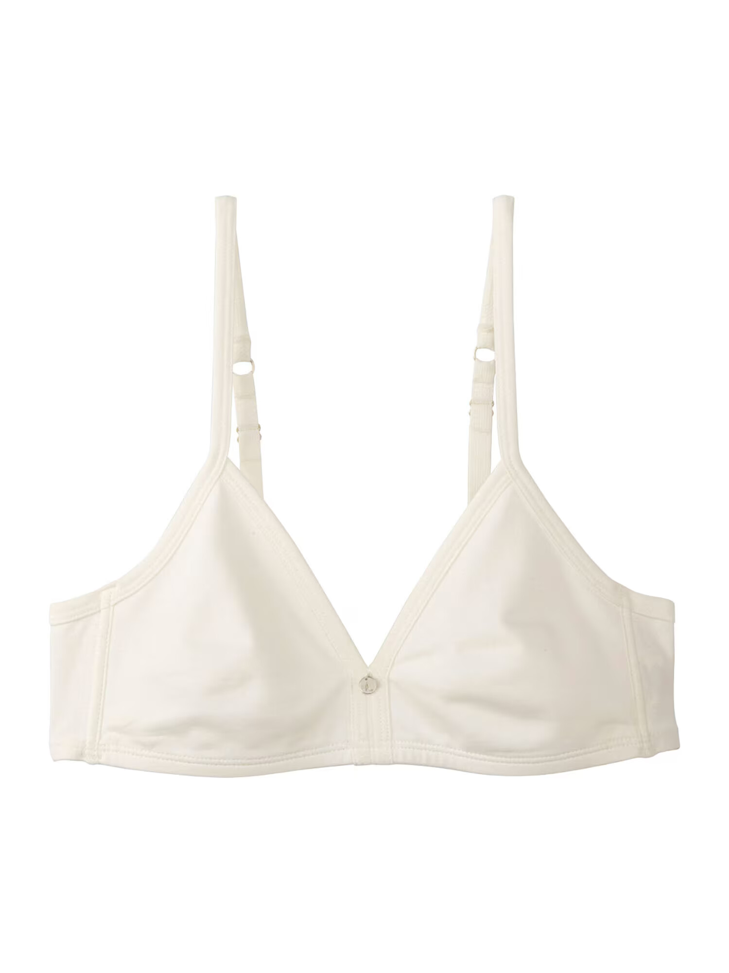 hessnatur Sutien alb natural - Pled.ro