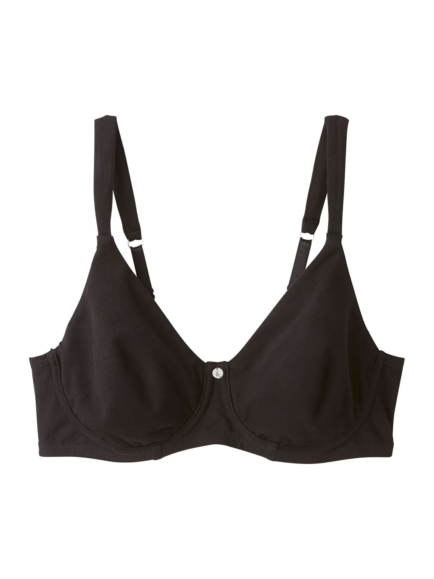 hessnatur Sutien negru - Pled.ro