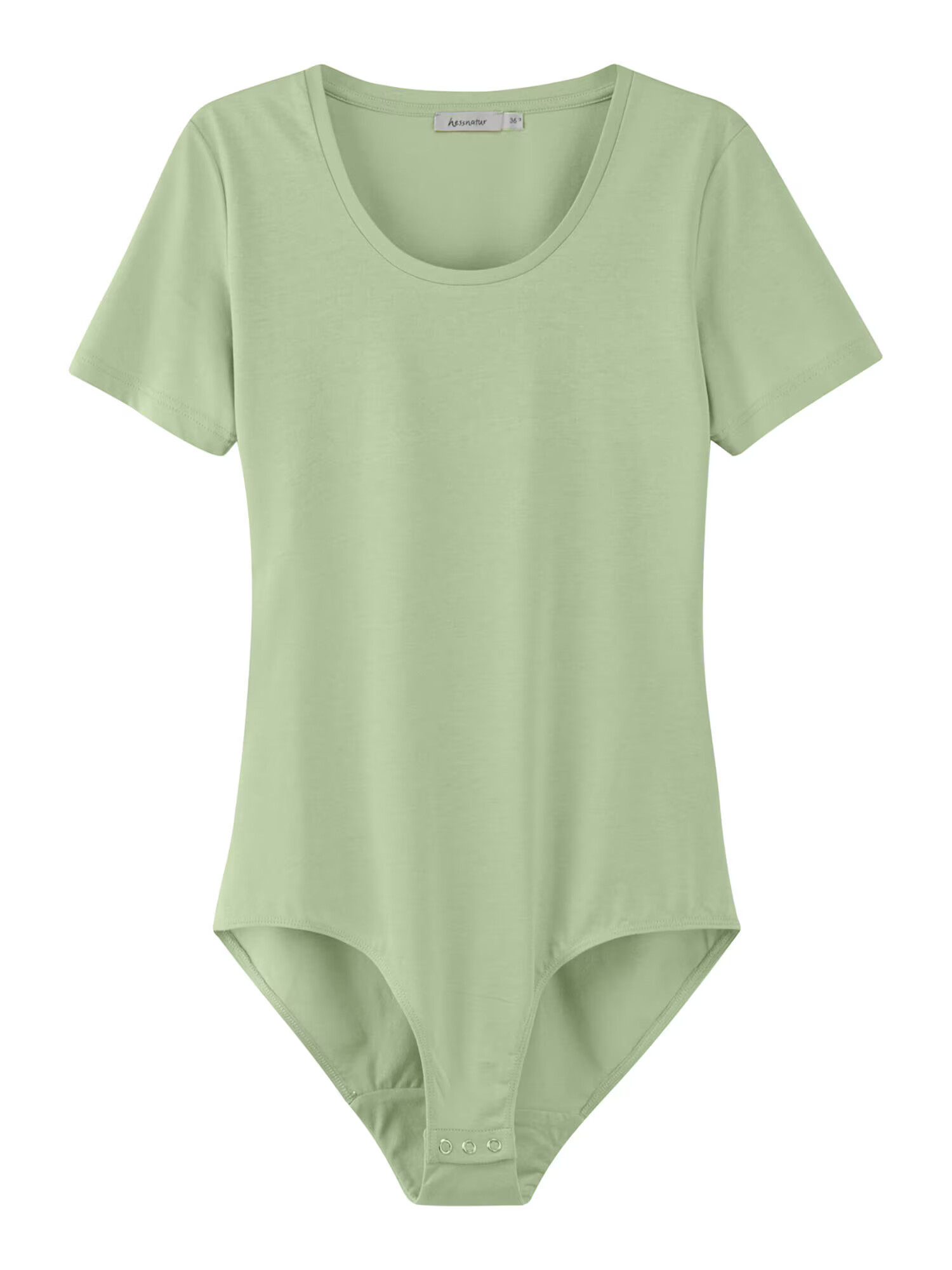 hessnatur Tricou body verde măr - Pled.ro