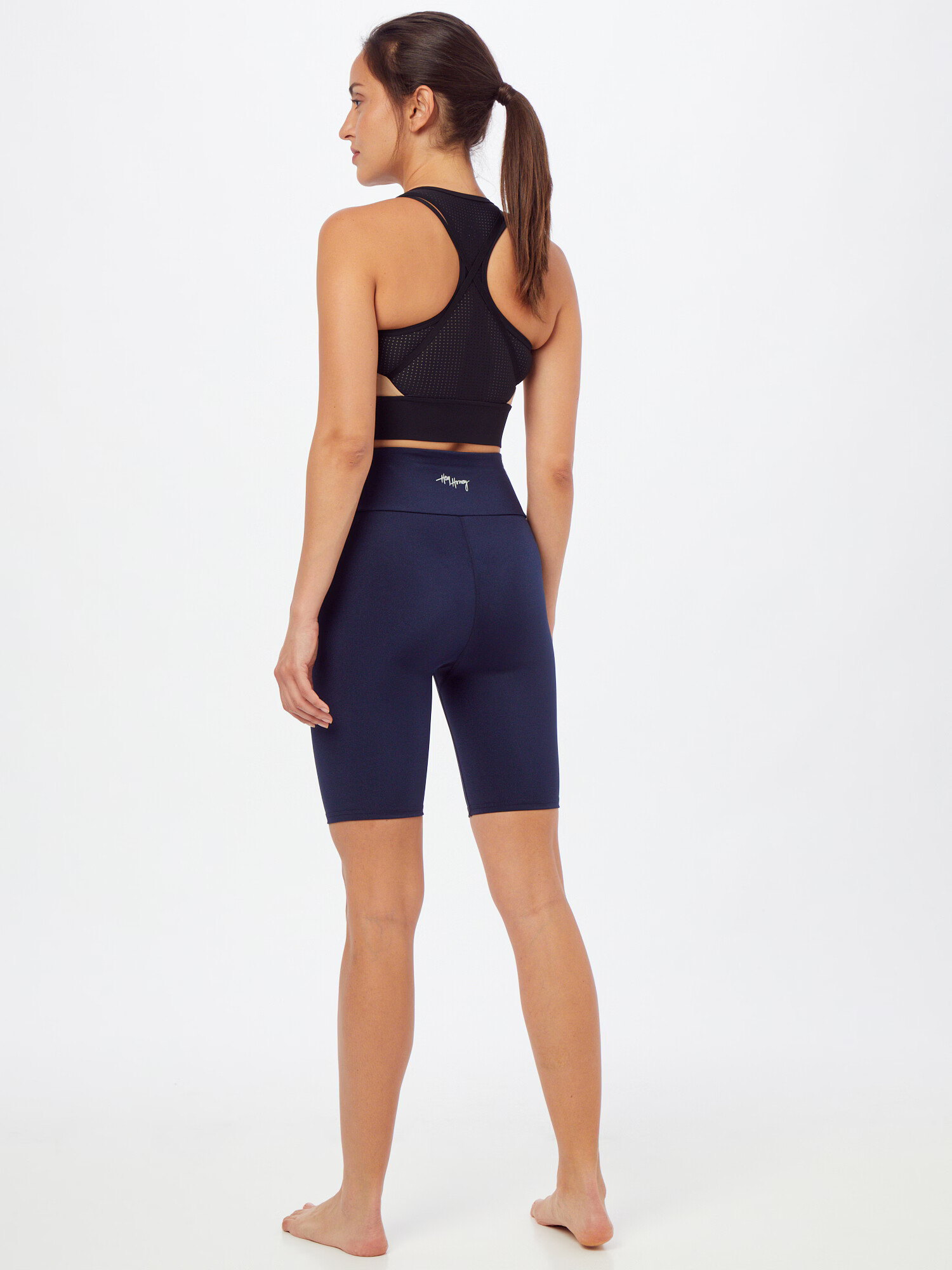 Hey Honey Pantaloni sport 'Biker' albastru închis - Pled.ro